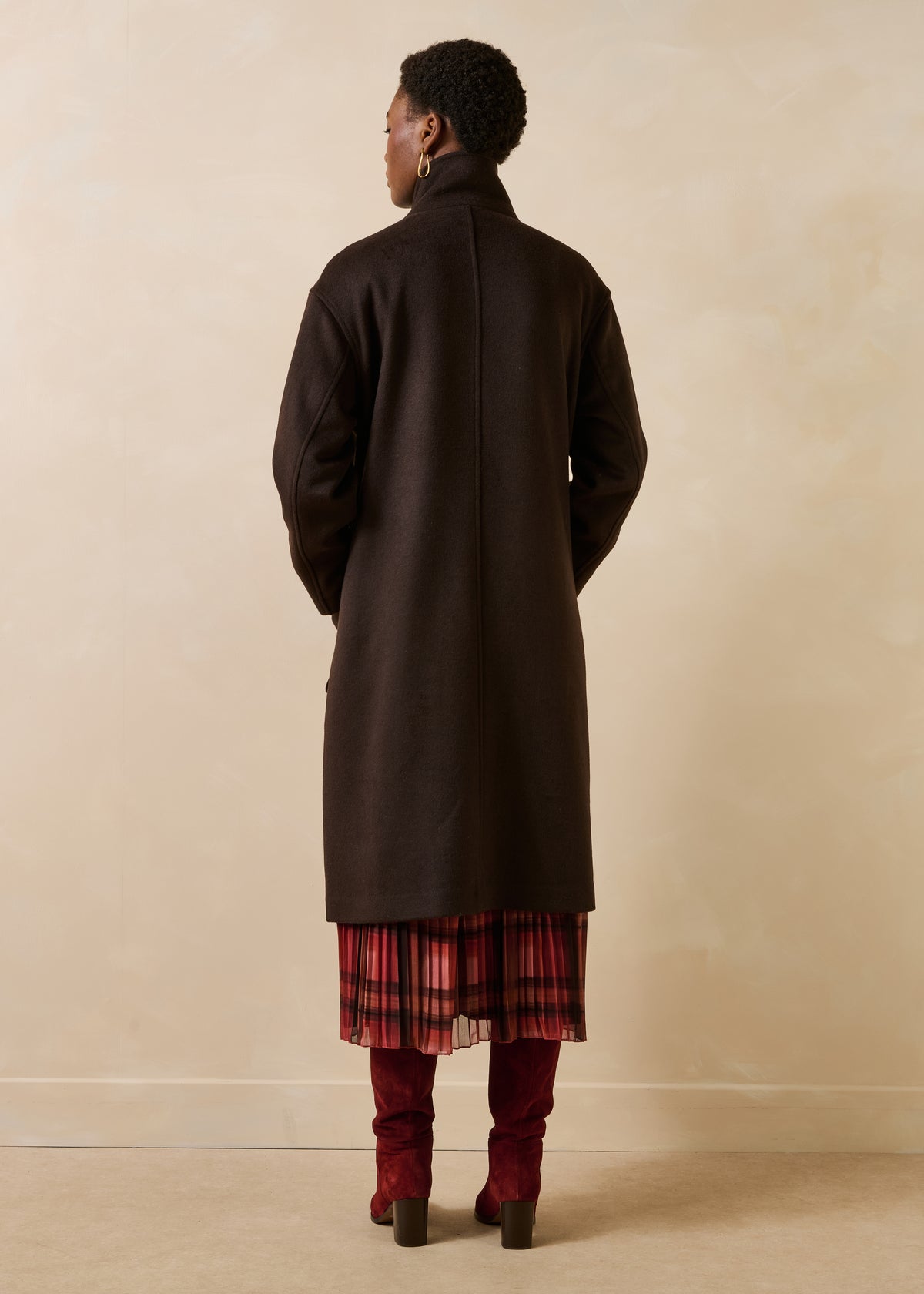Manteau marron - Gombri