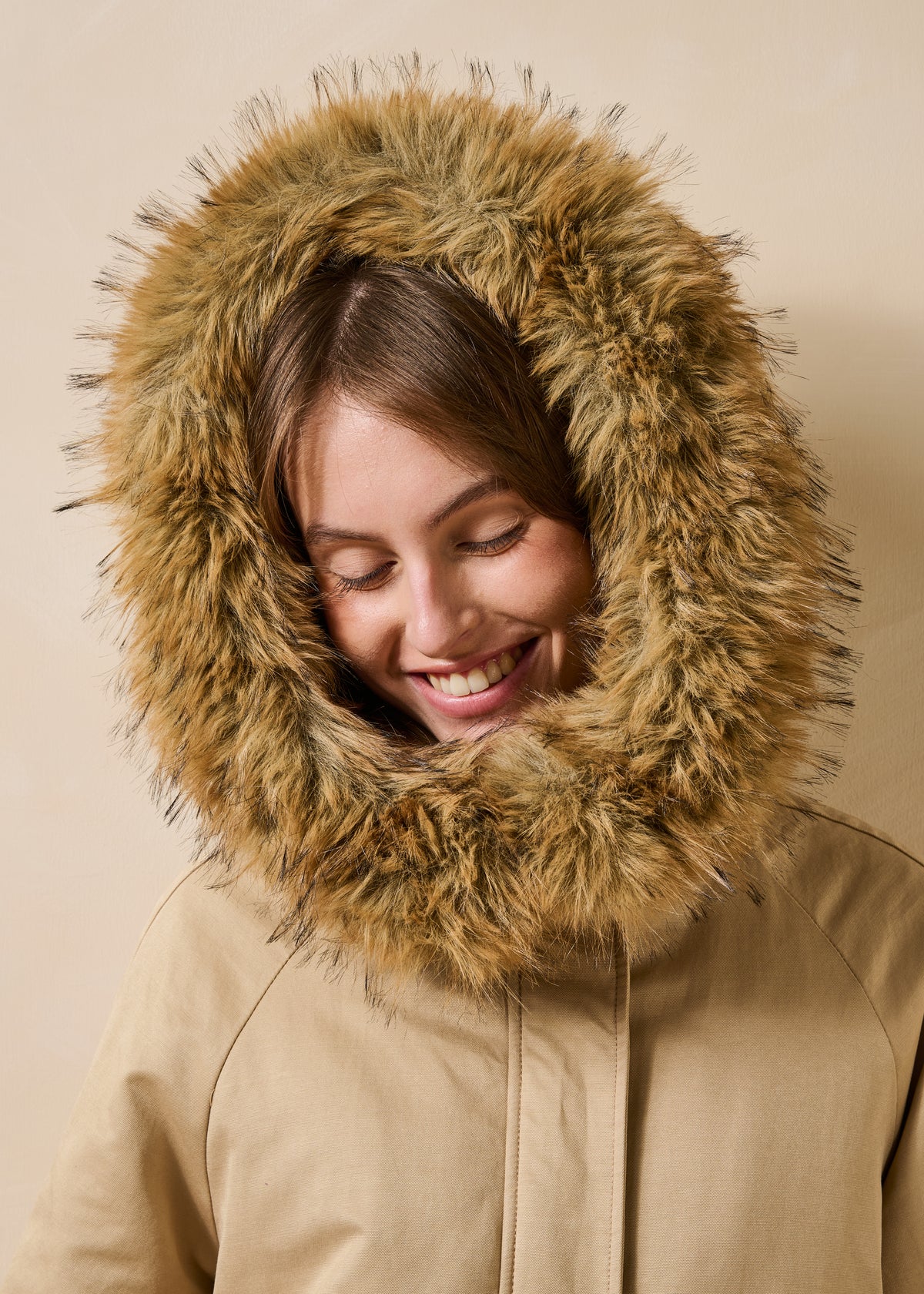 Parka beige - Gonxi
