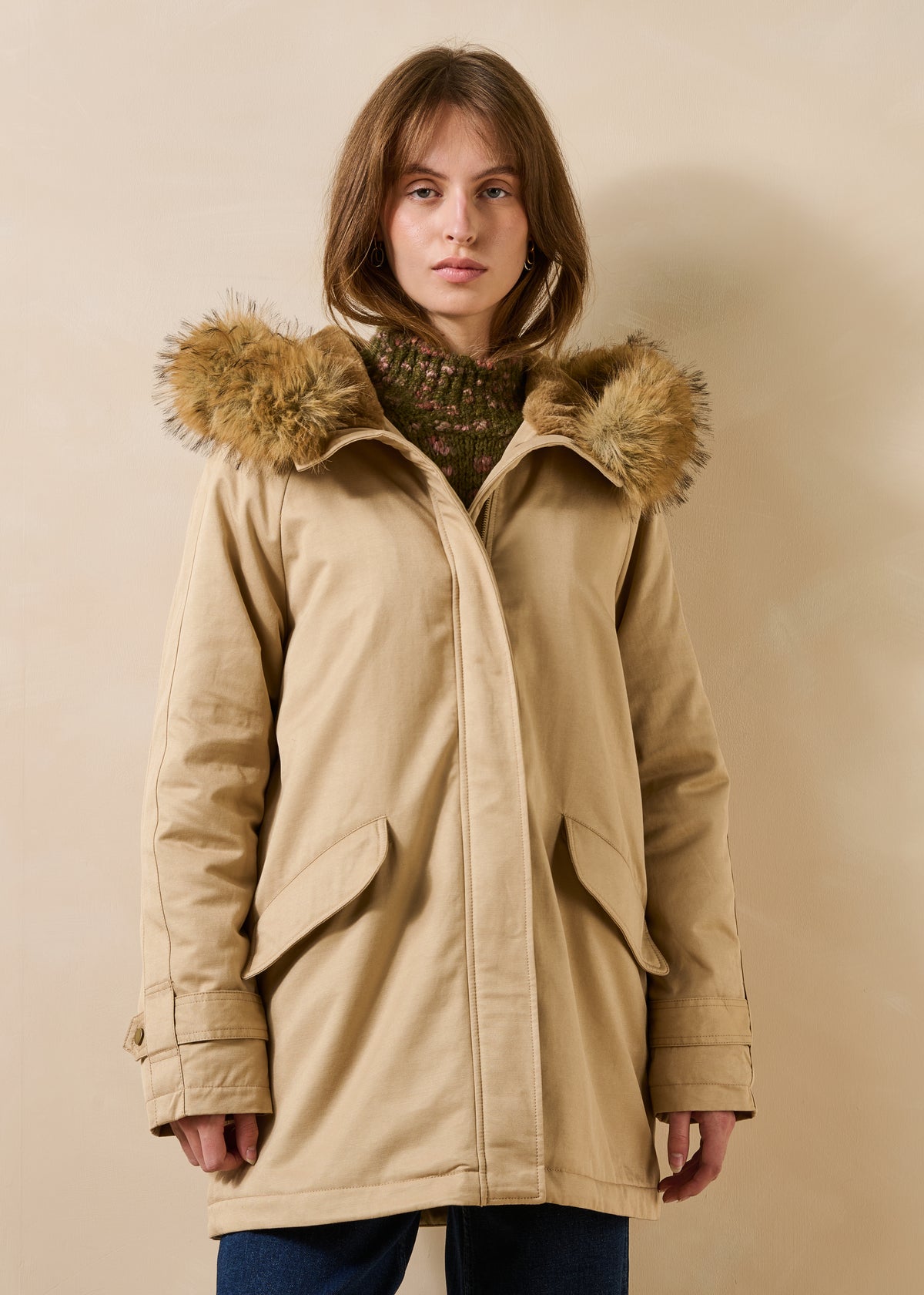 Parka beige - Gonxi