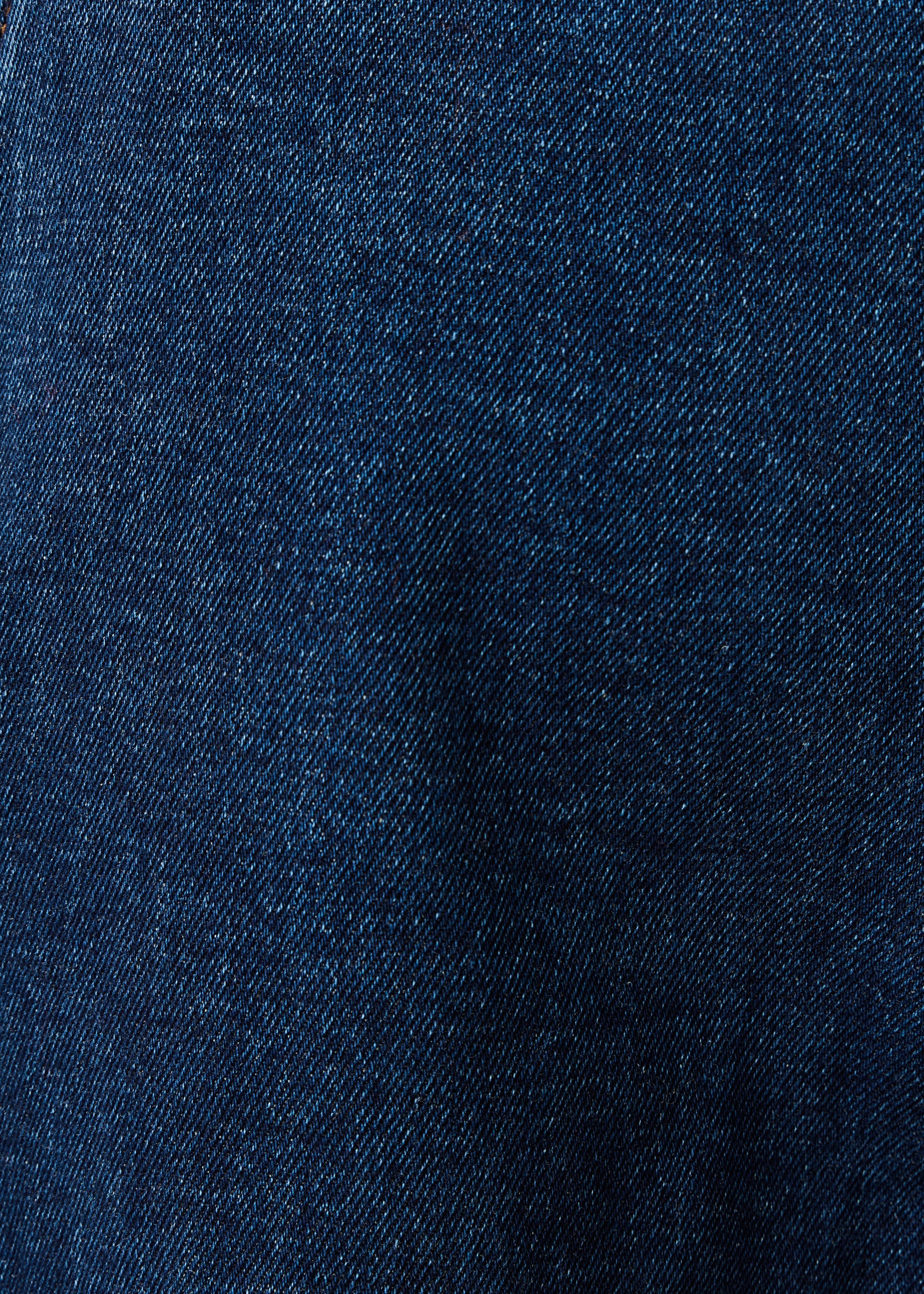 Jean large et droit brut en coton biologique