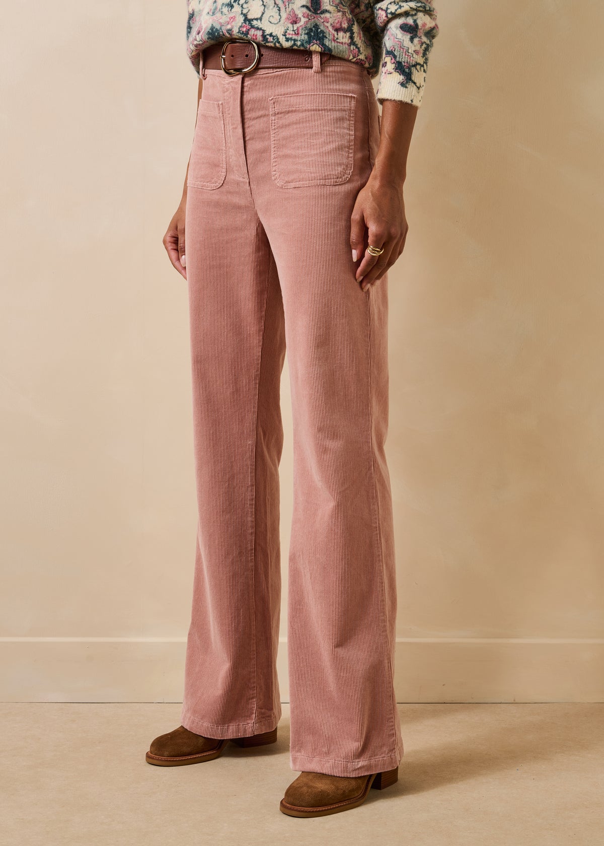 Pantaloni rosa pallido - Ekou