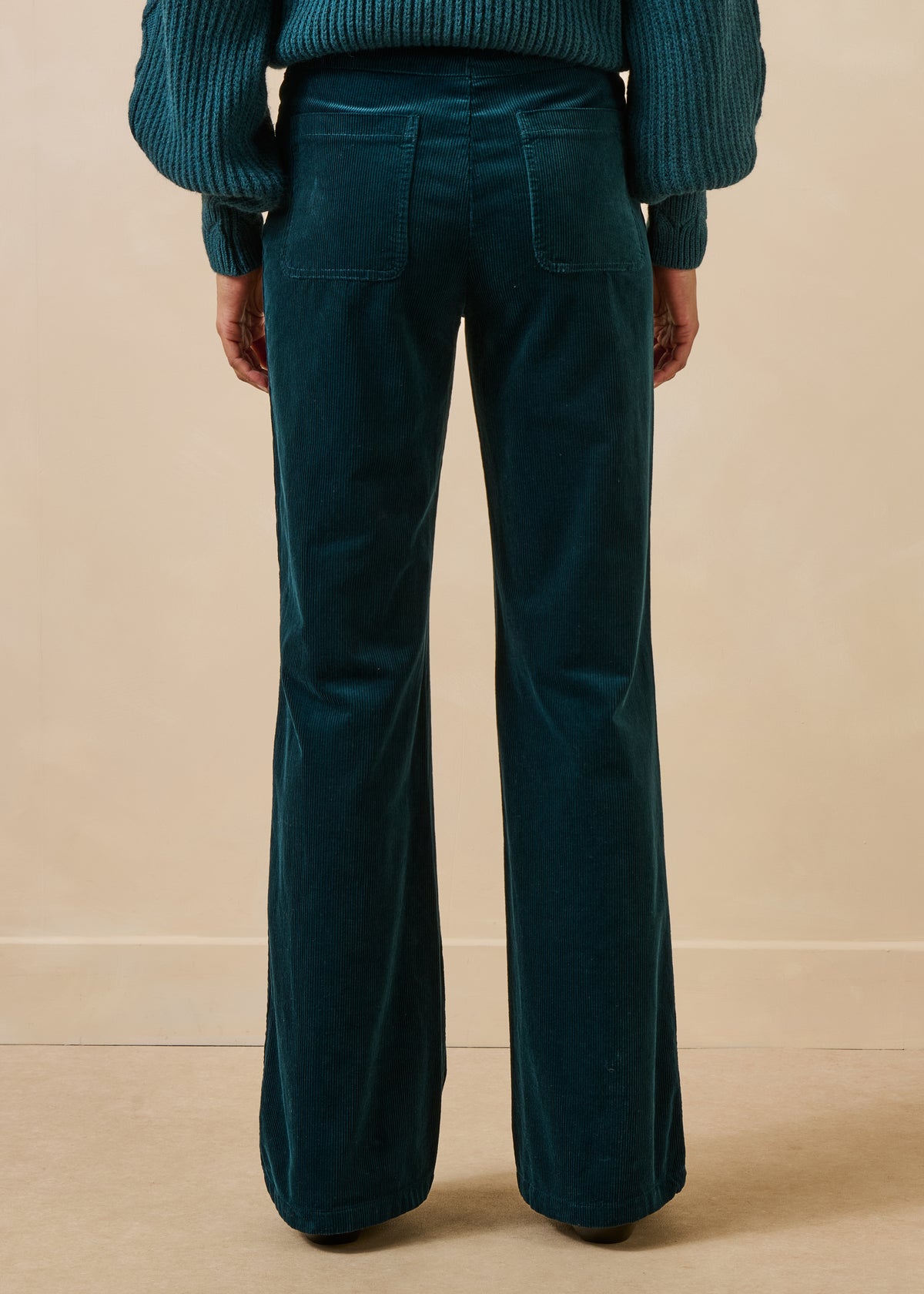 Pantaloni blu petrolio - Ekou