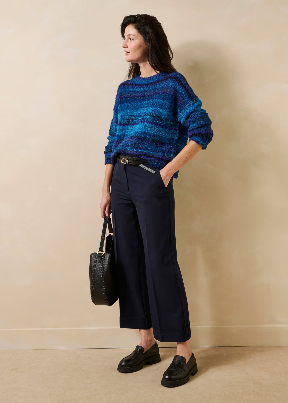 Pantalon bleu marine - Enik