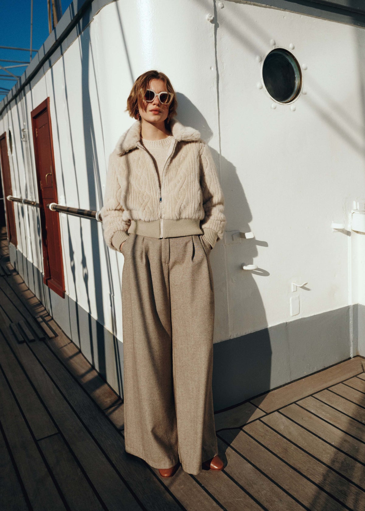 Beige broek - Ezur