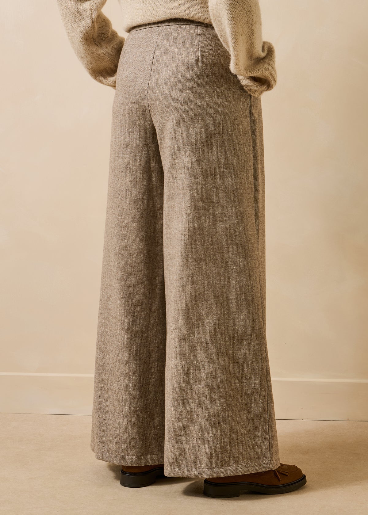 Pantaloni beige - Ezur