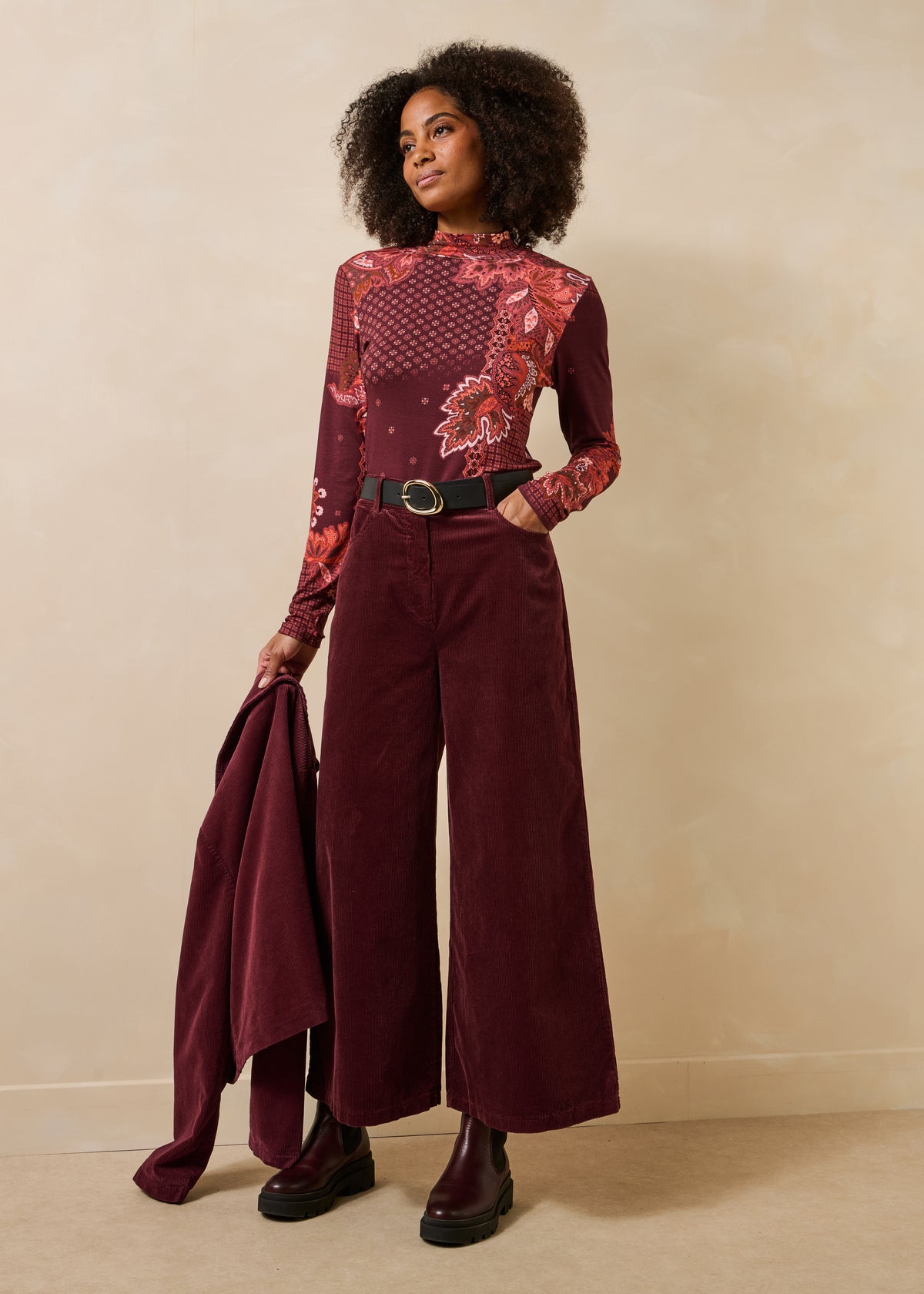 Pantaloni bordeaux - Field