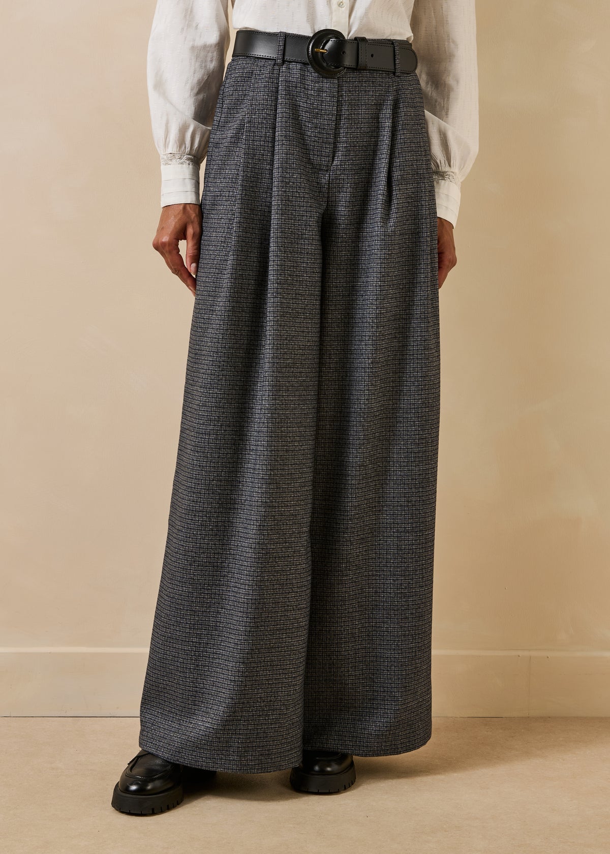 Pantalón gris y azul - Freon
