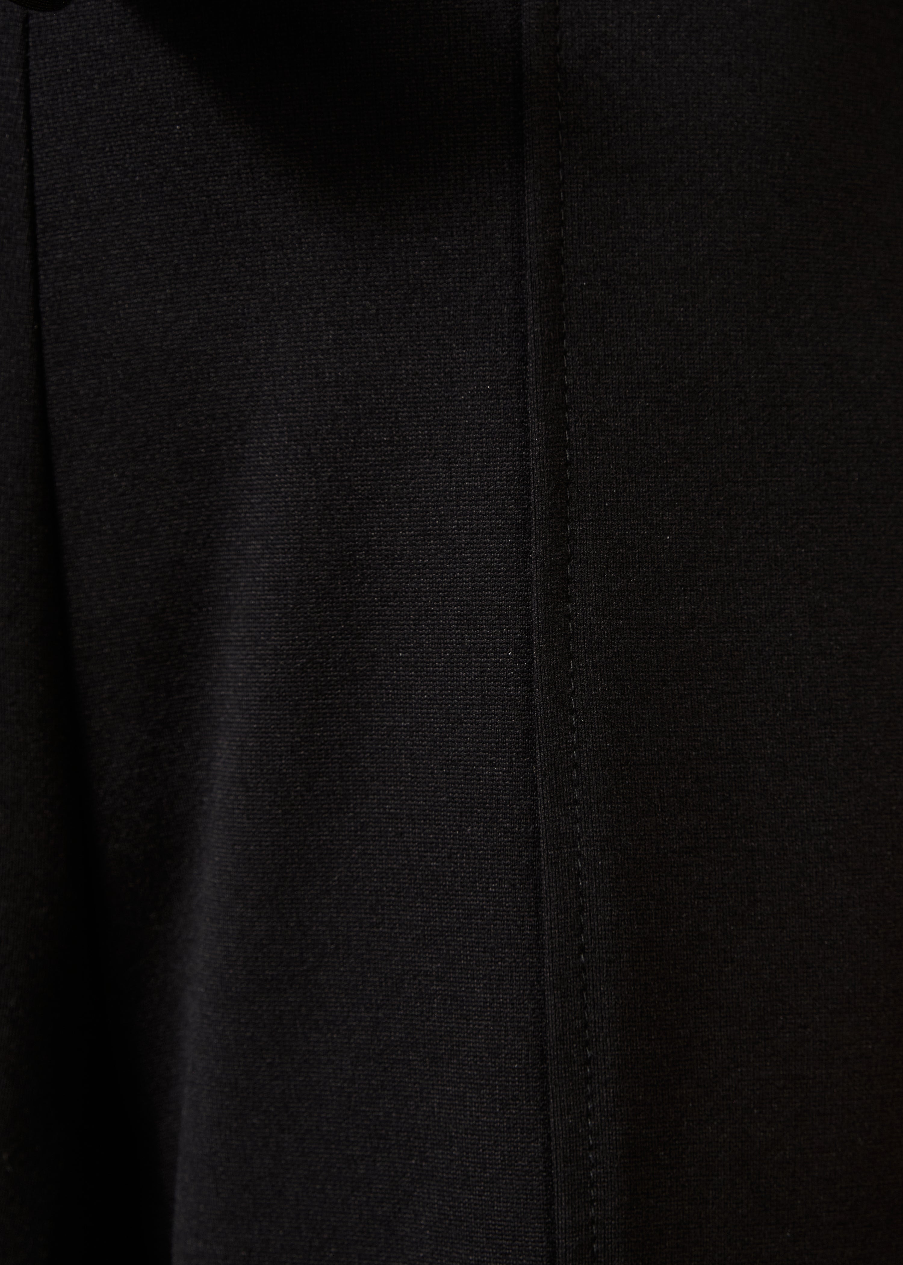 Pantalone ampio gonnellone nero 7/8