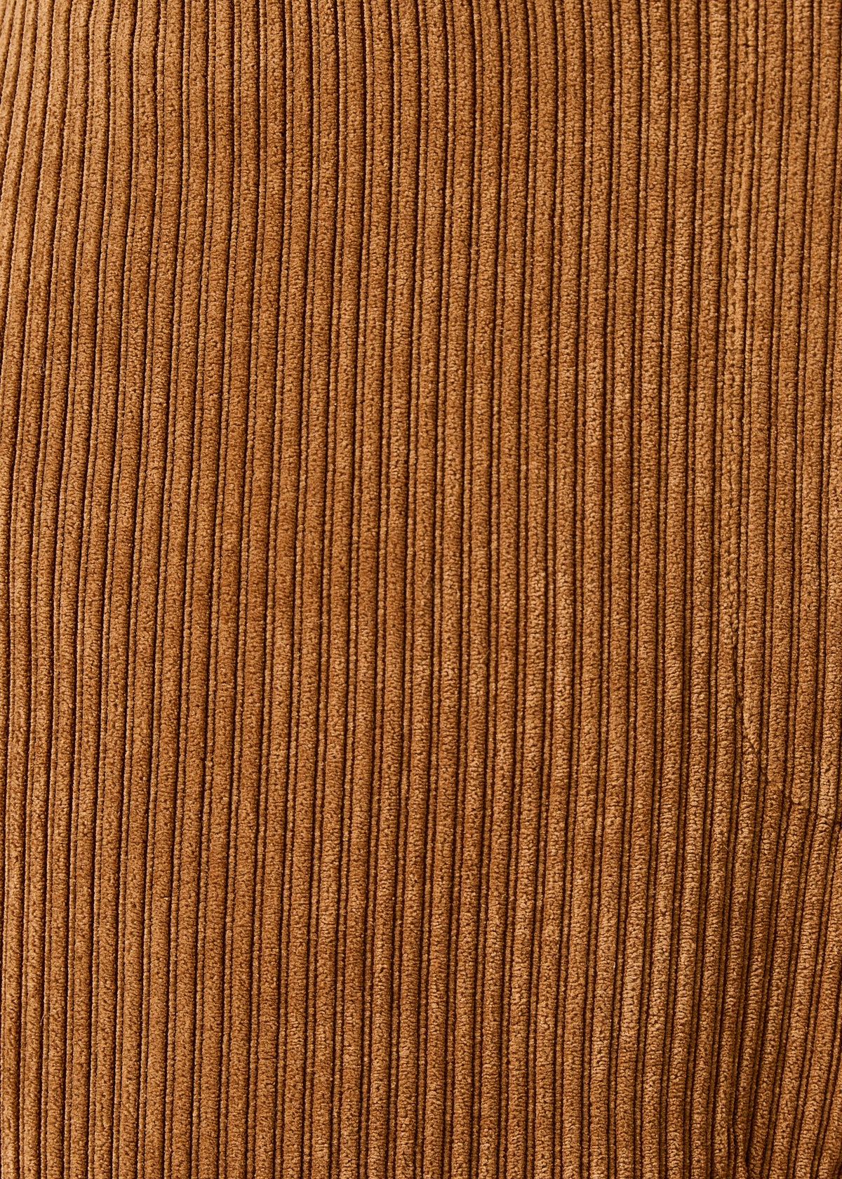 Pantalon cropped camel en velours côtelé
