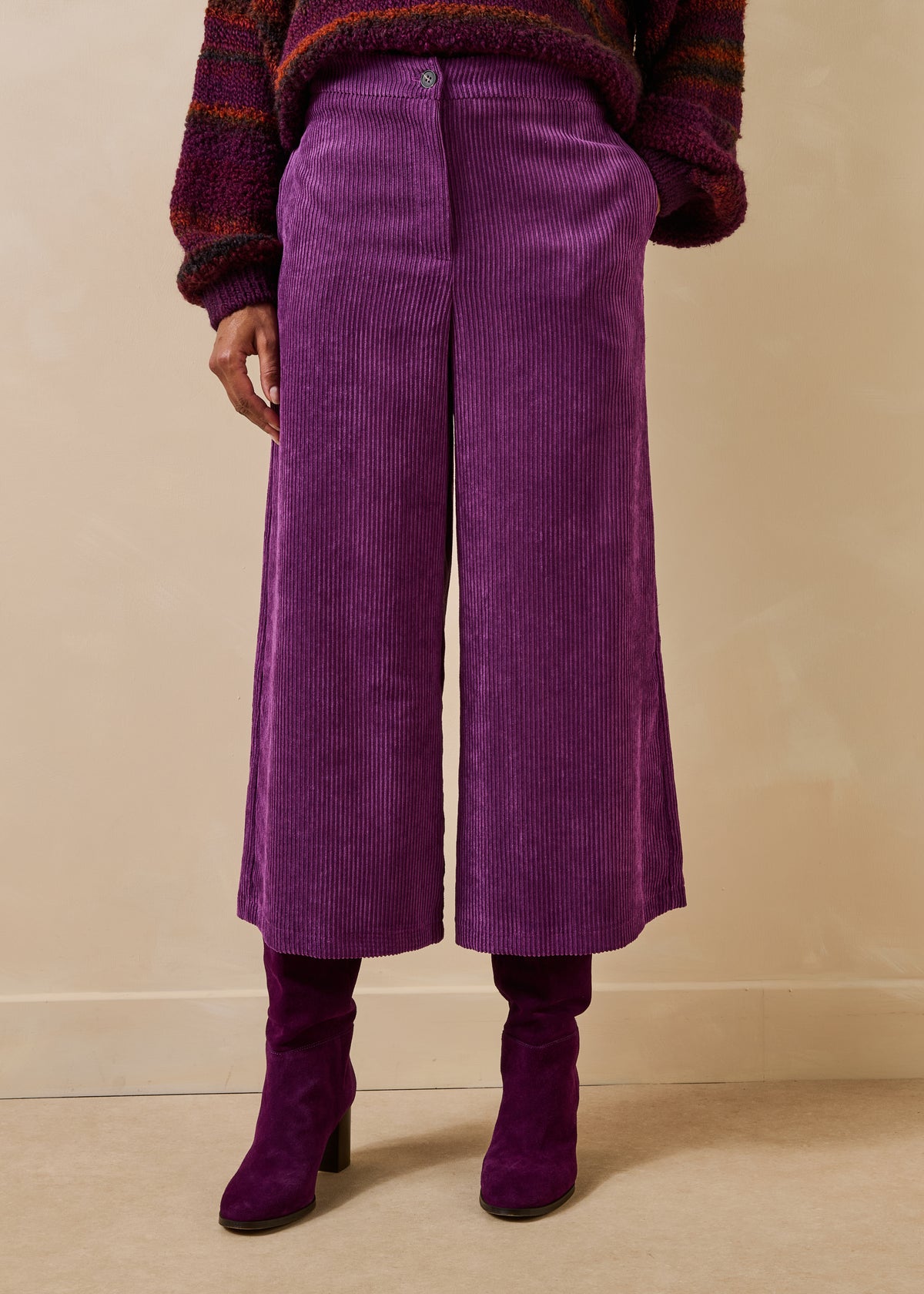 Pantaloni prugna - Gatine