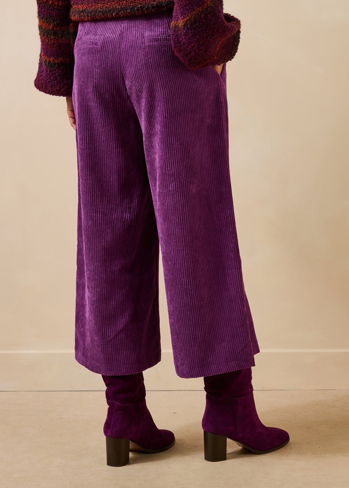 Pantaloni prugna - Gatine