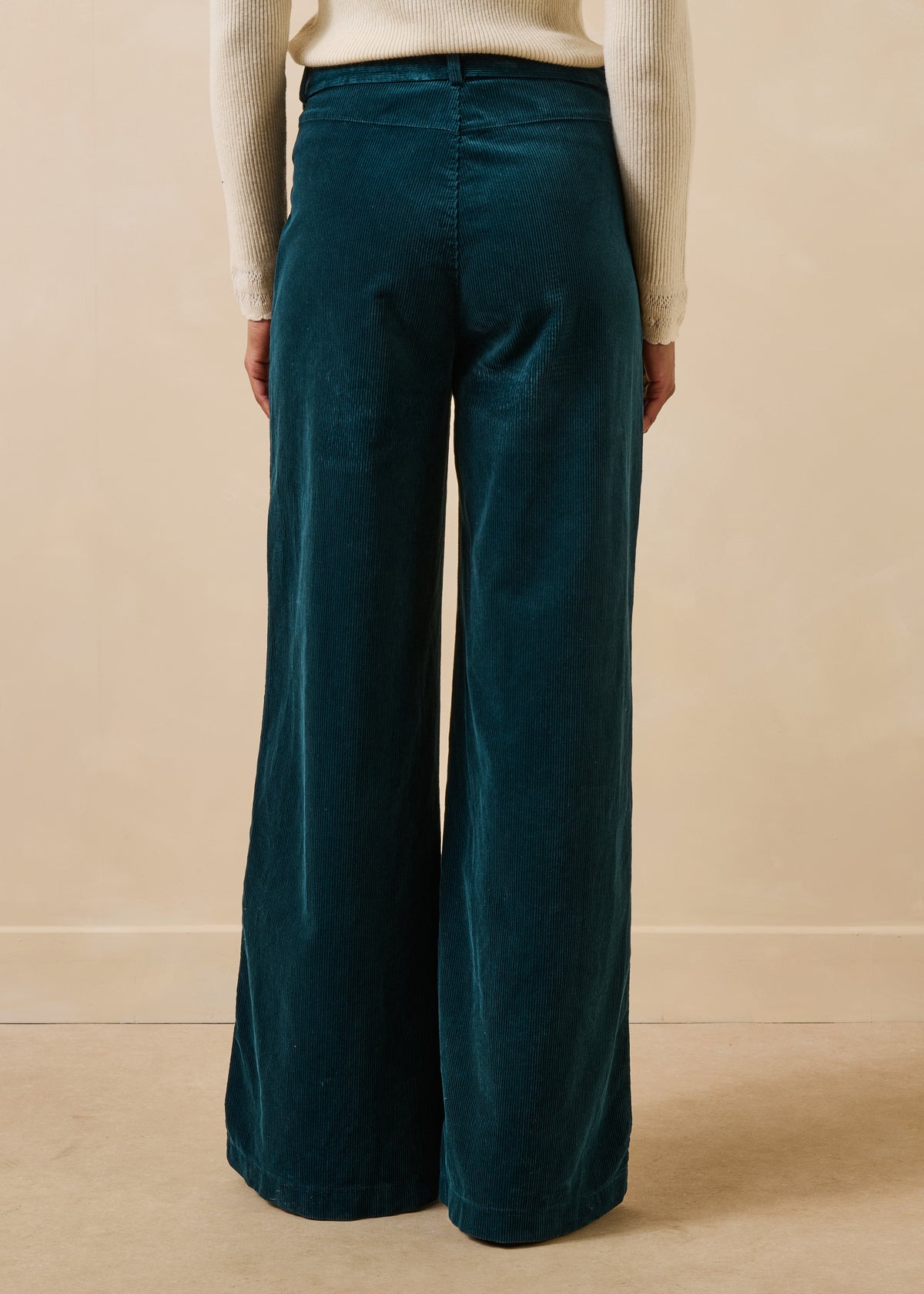 Pantaloni blu petrolio - Globus