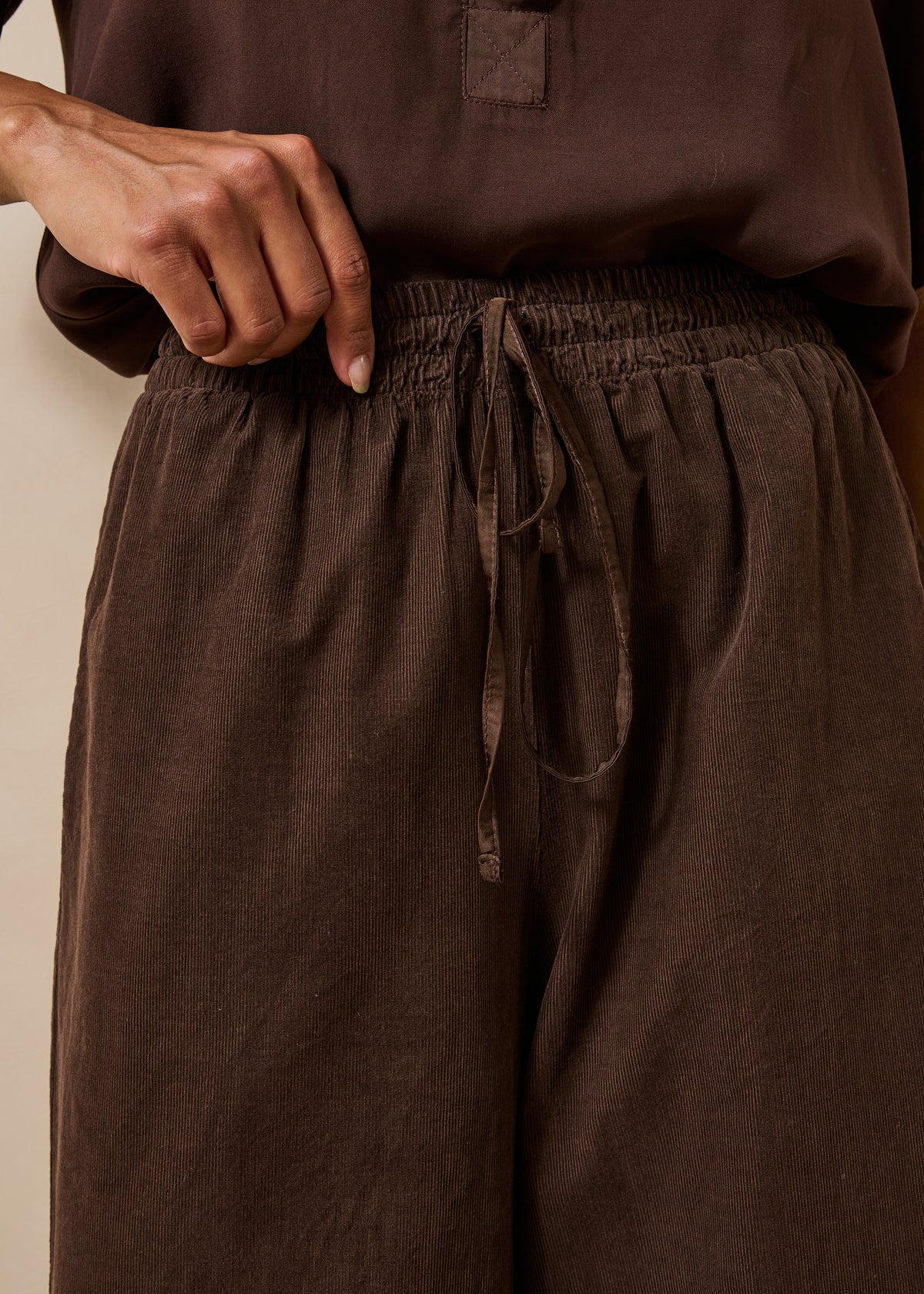 Pantalón marrón - Goisron