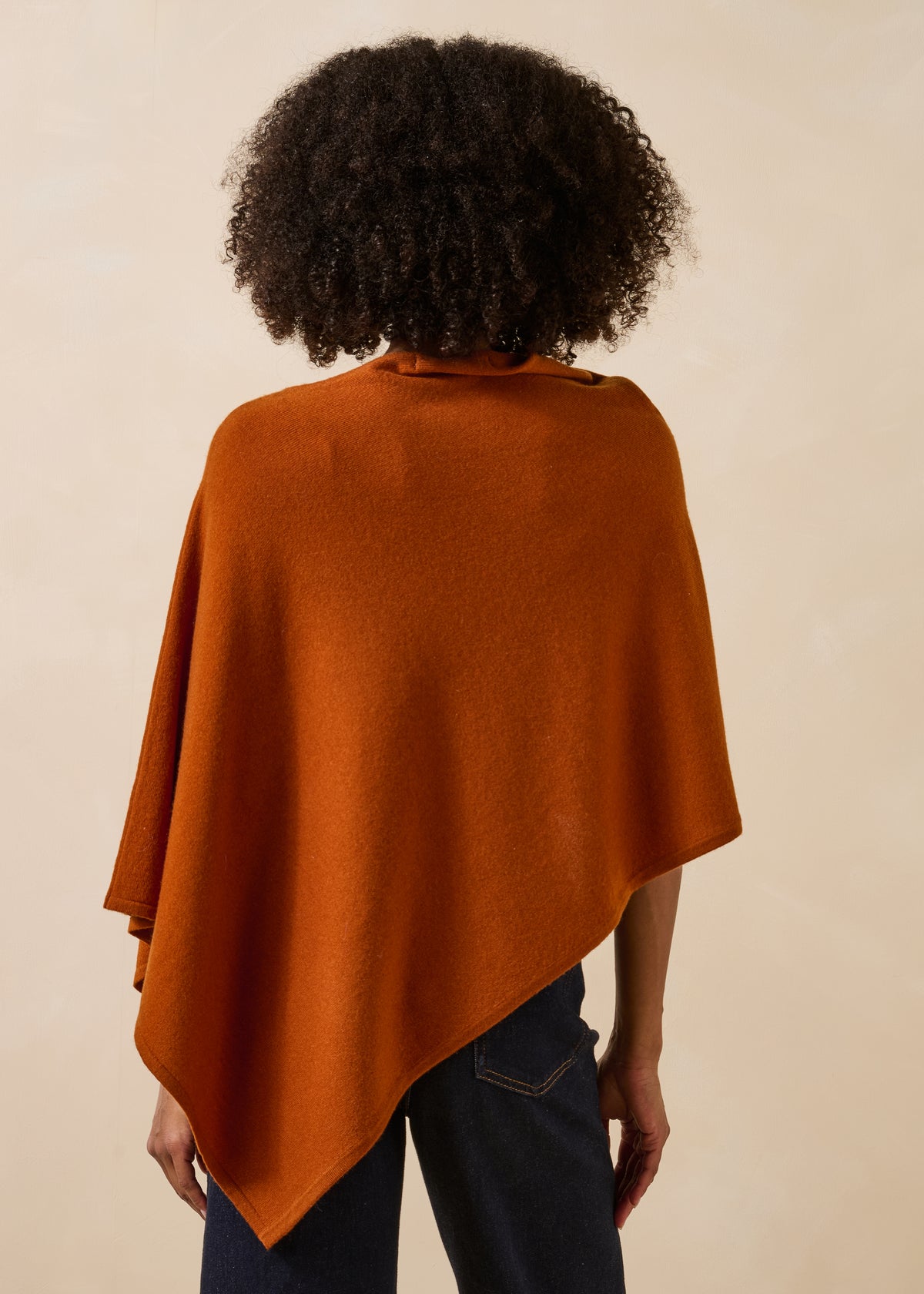 Camel sweater - Foncho