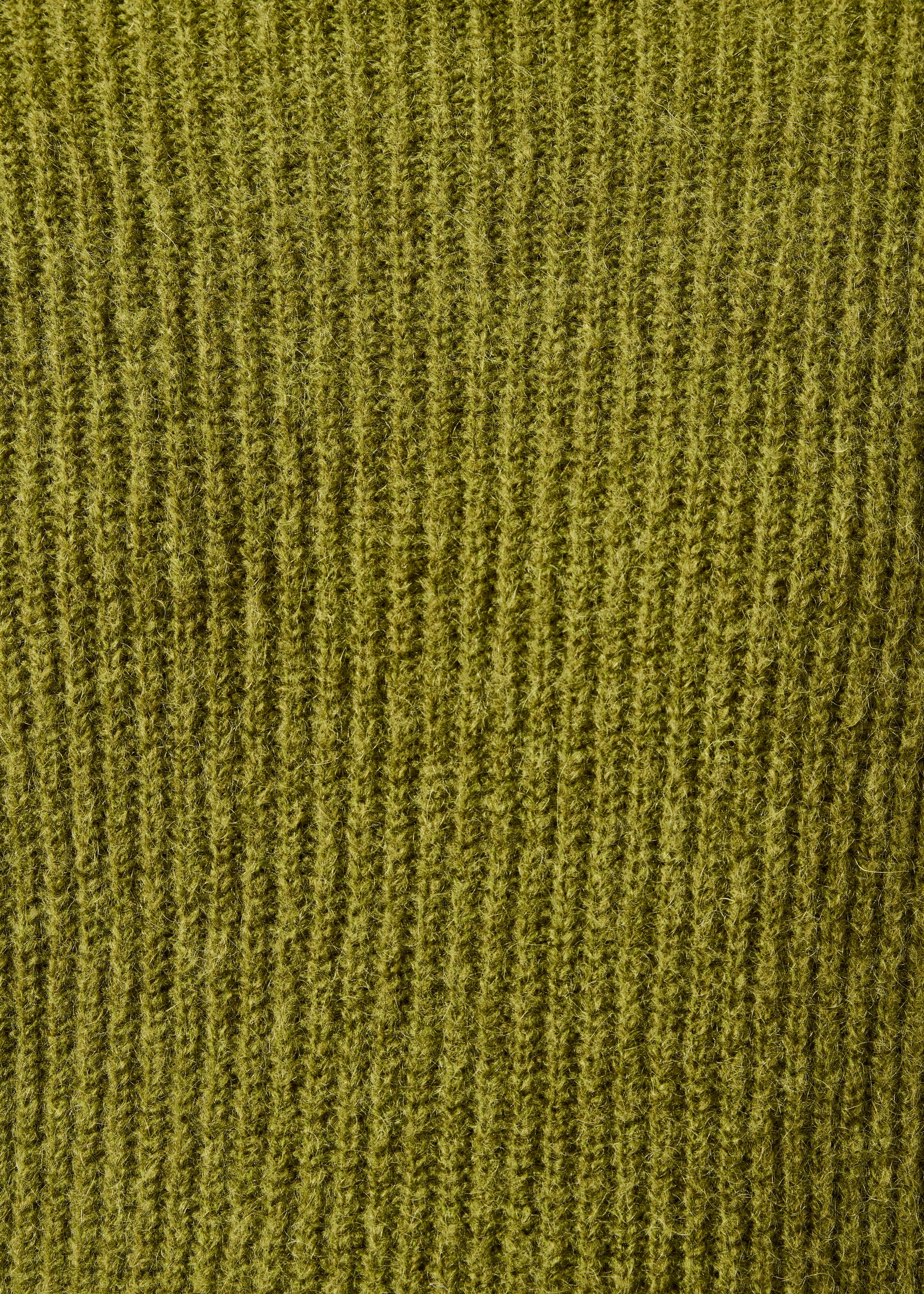 Pull vert manches longues ample