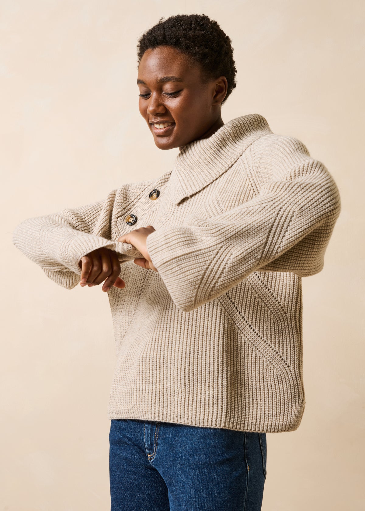 Pull beige - Galacto