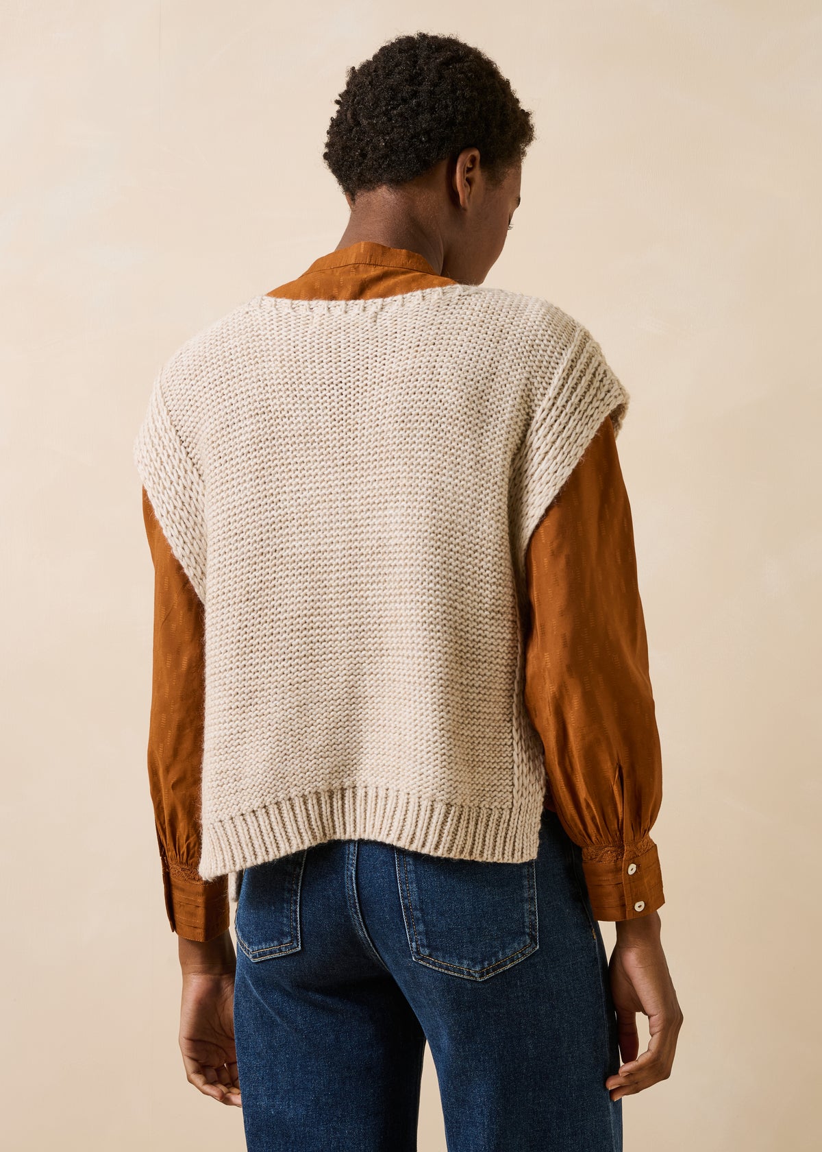 Pull beige - Genri