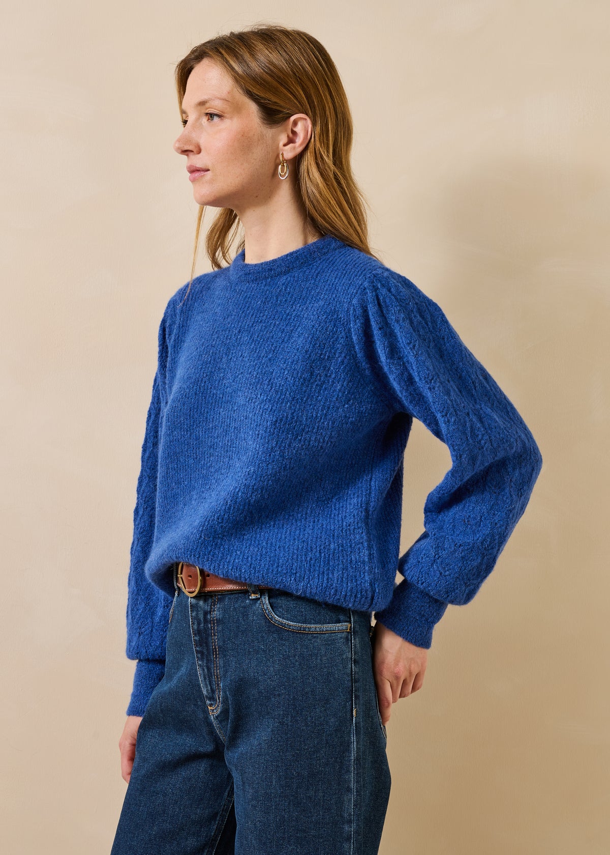 Pull bleu roi - Gicari