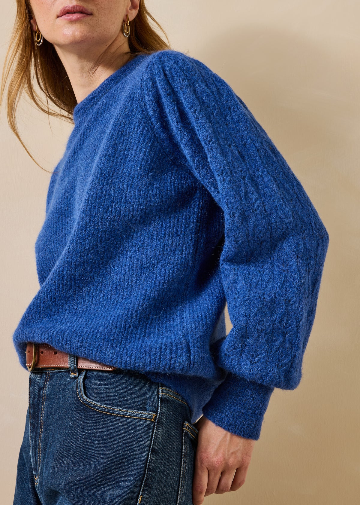 Pull bleu roi - Gicari