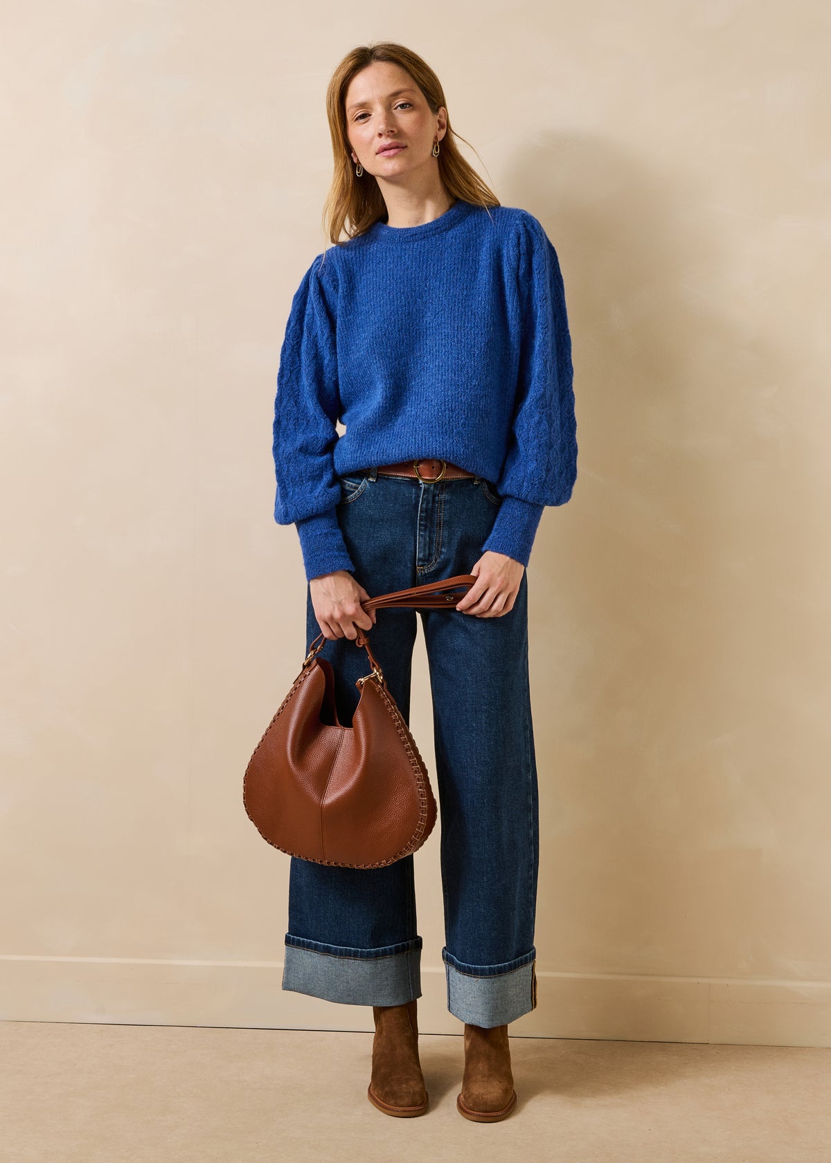 Pull bleu roi - Gicari
