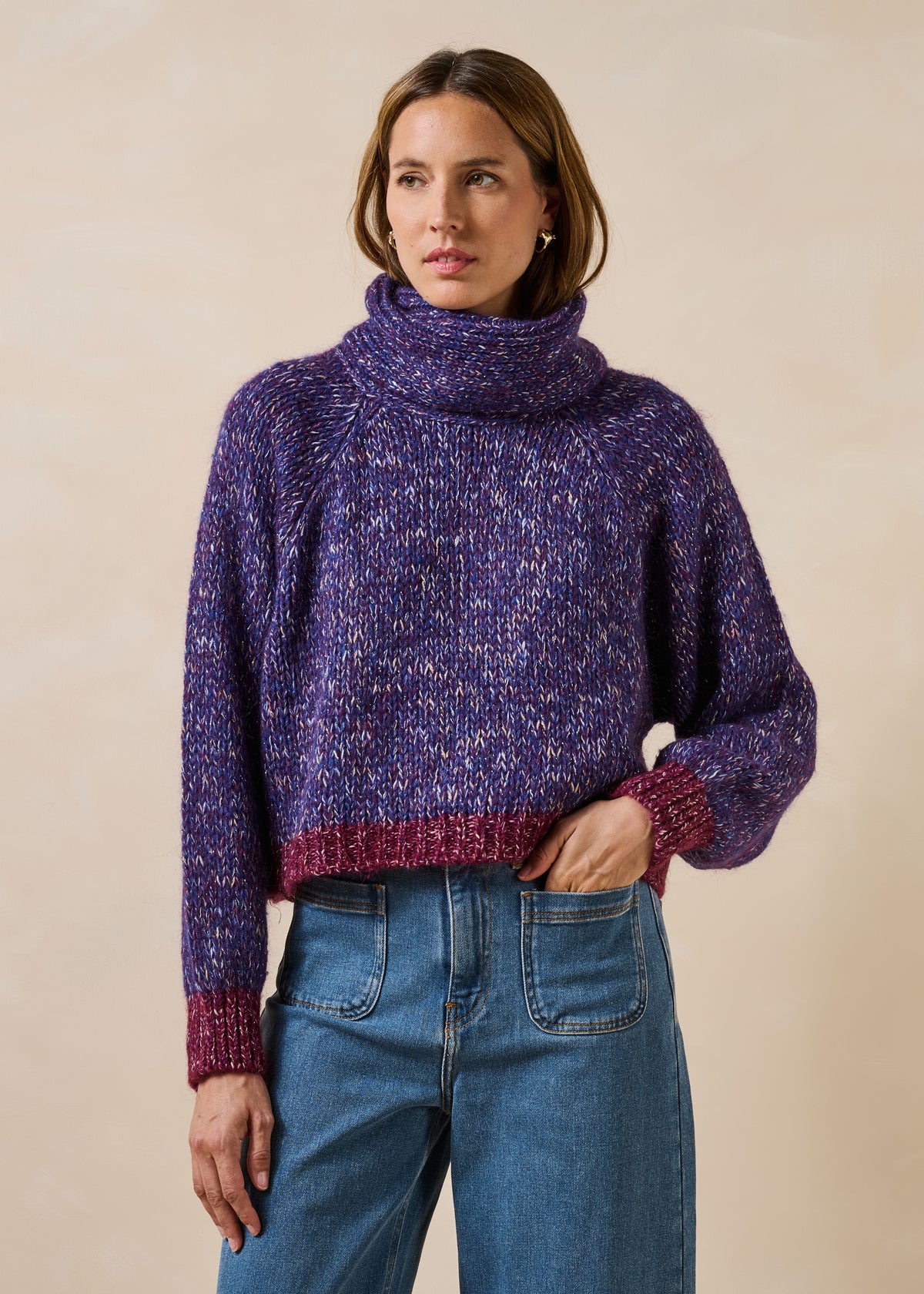Pull violet - Girardo