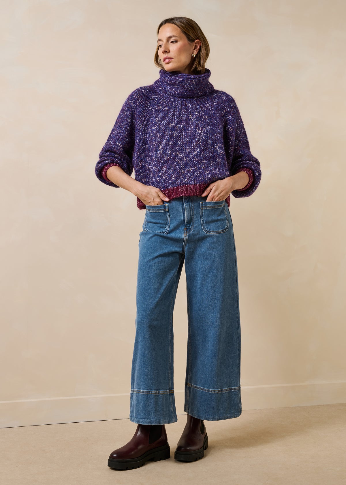 Pull violet - Girardo