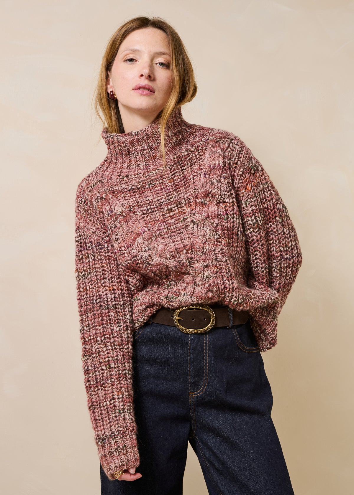 Pull vieux rose - Graf