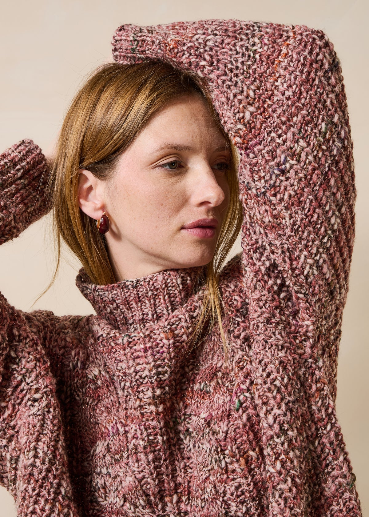 Pull vieux rose - Graf