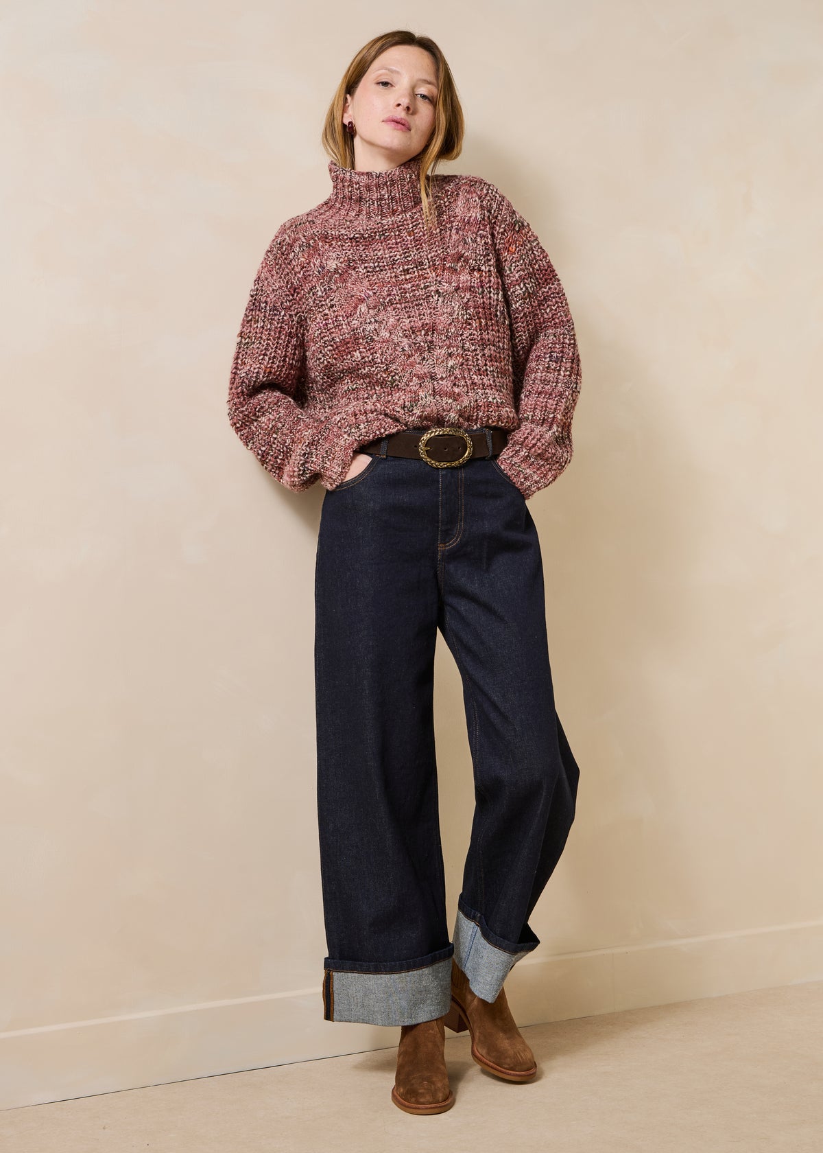 Pull vieux rose - Graf