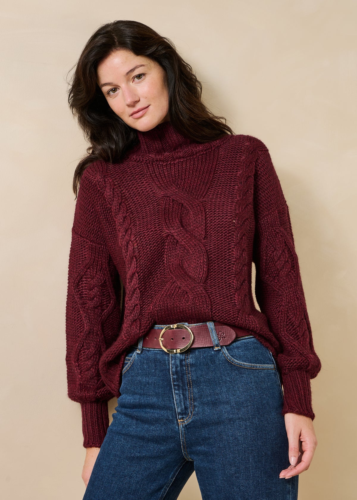 Pull bordeaux - Grissi