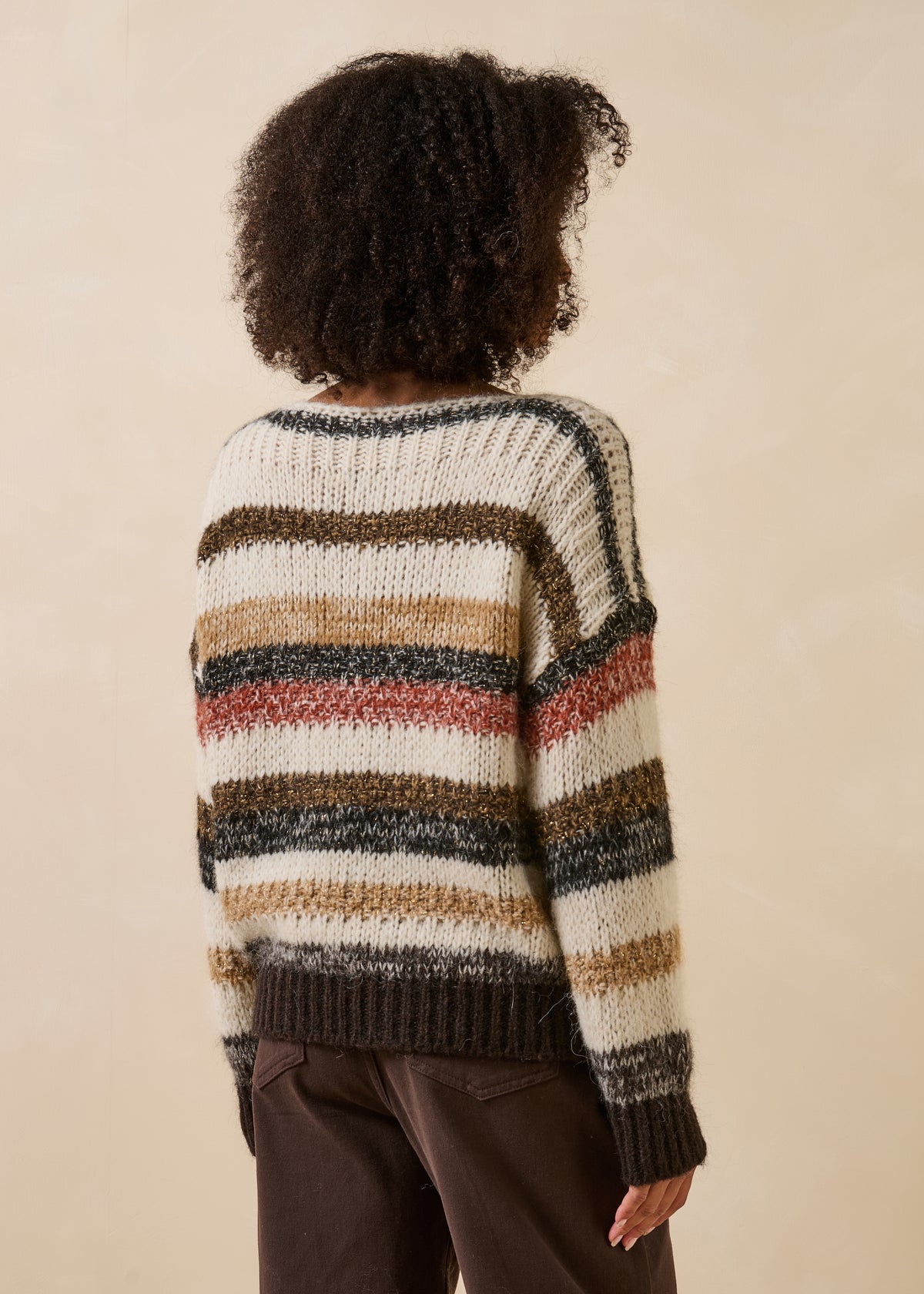 Pullover écru e beige - Gurnik