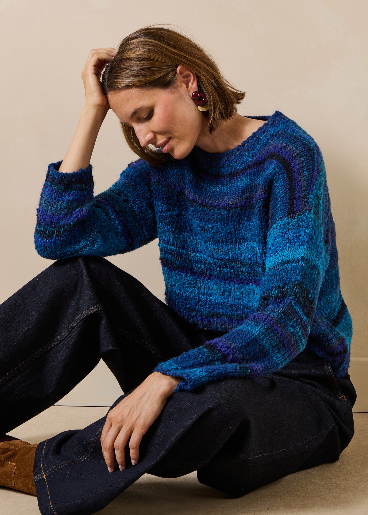 Pull bleu - Tresia
