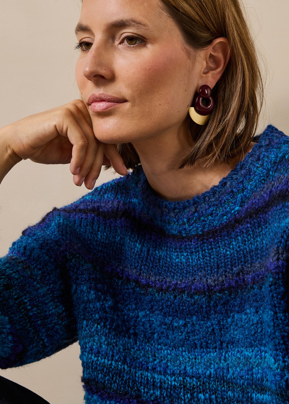 Pull bleu - Tresia