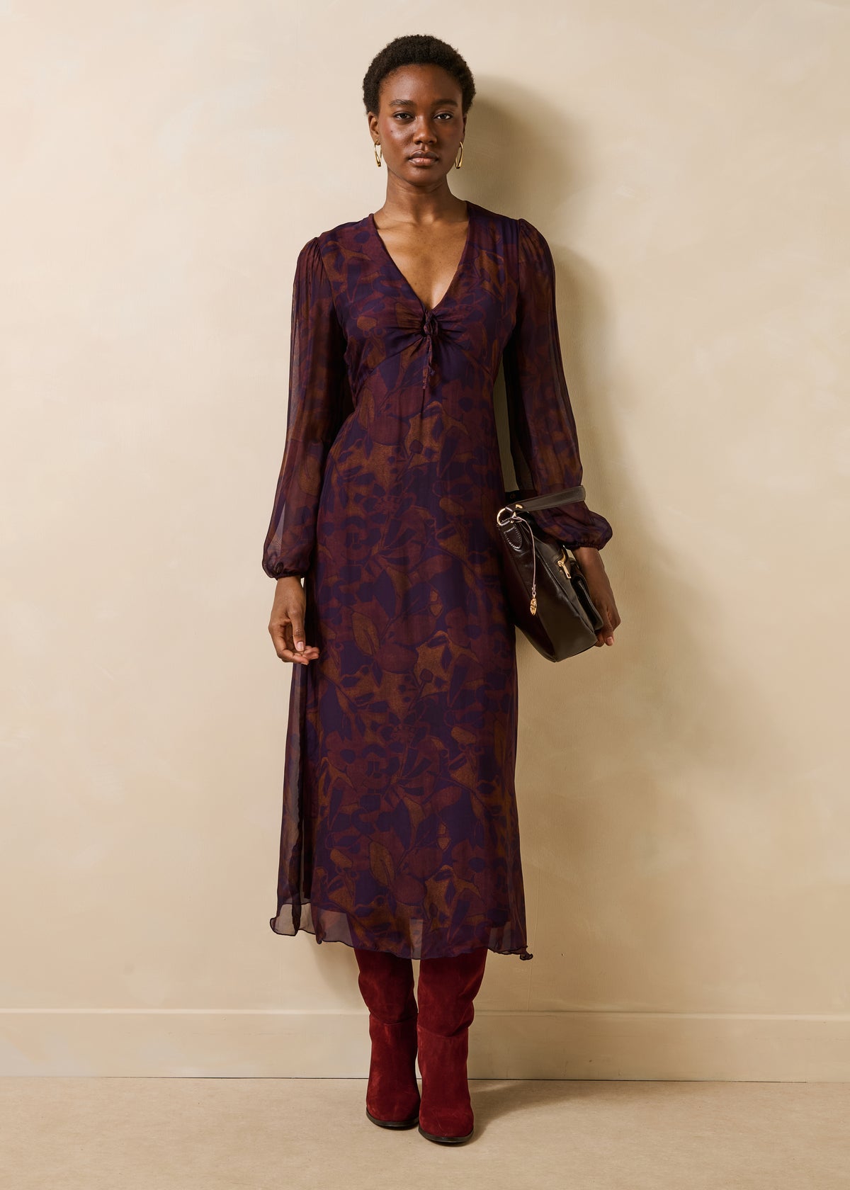 Robe violette - Deesse