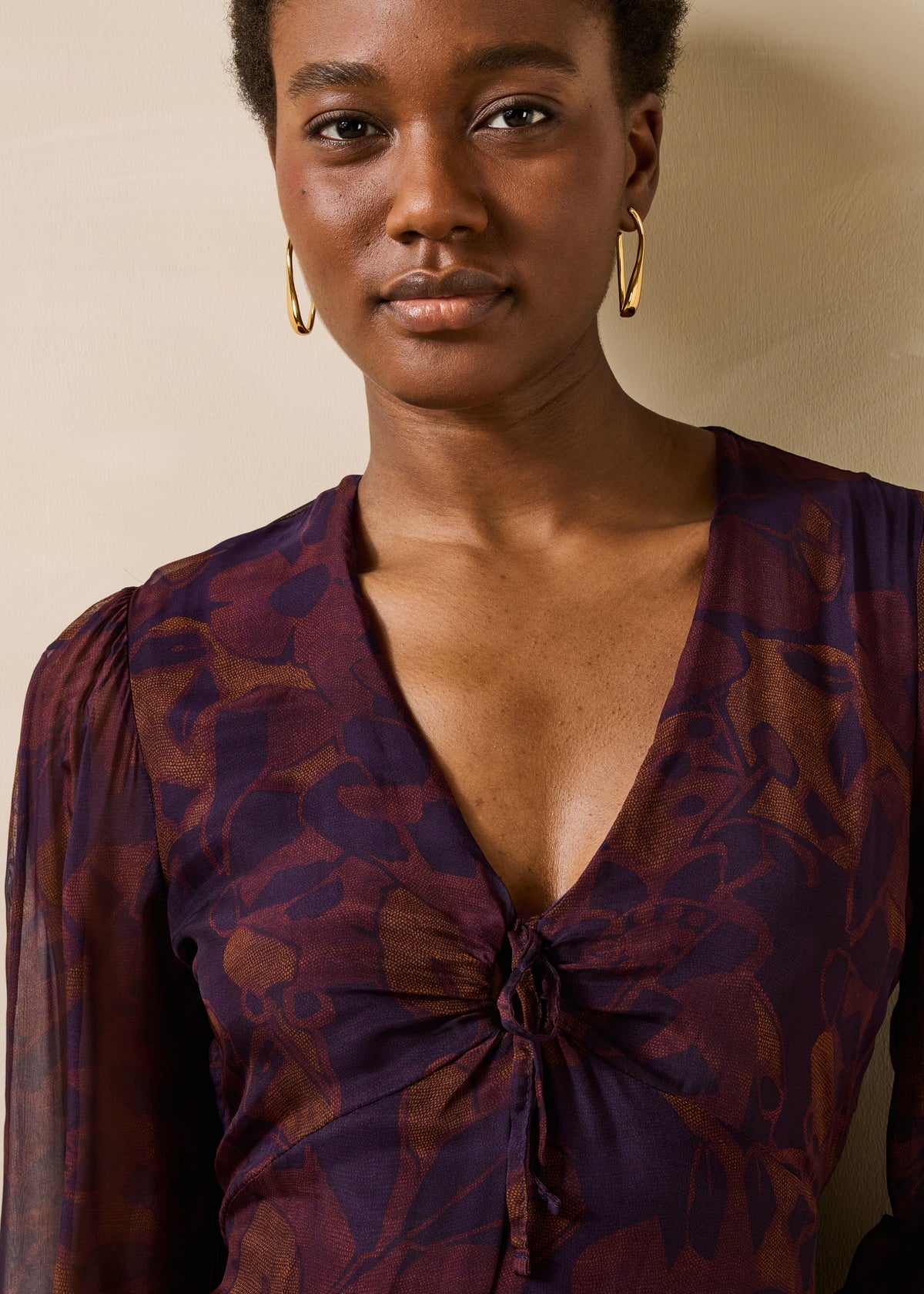 Robe violette - Deesse