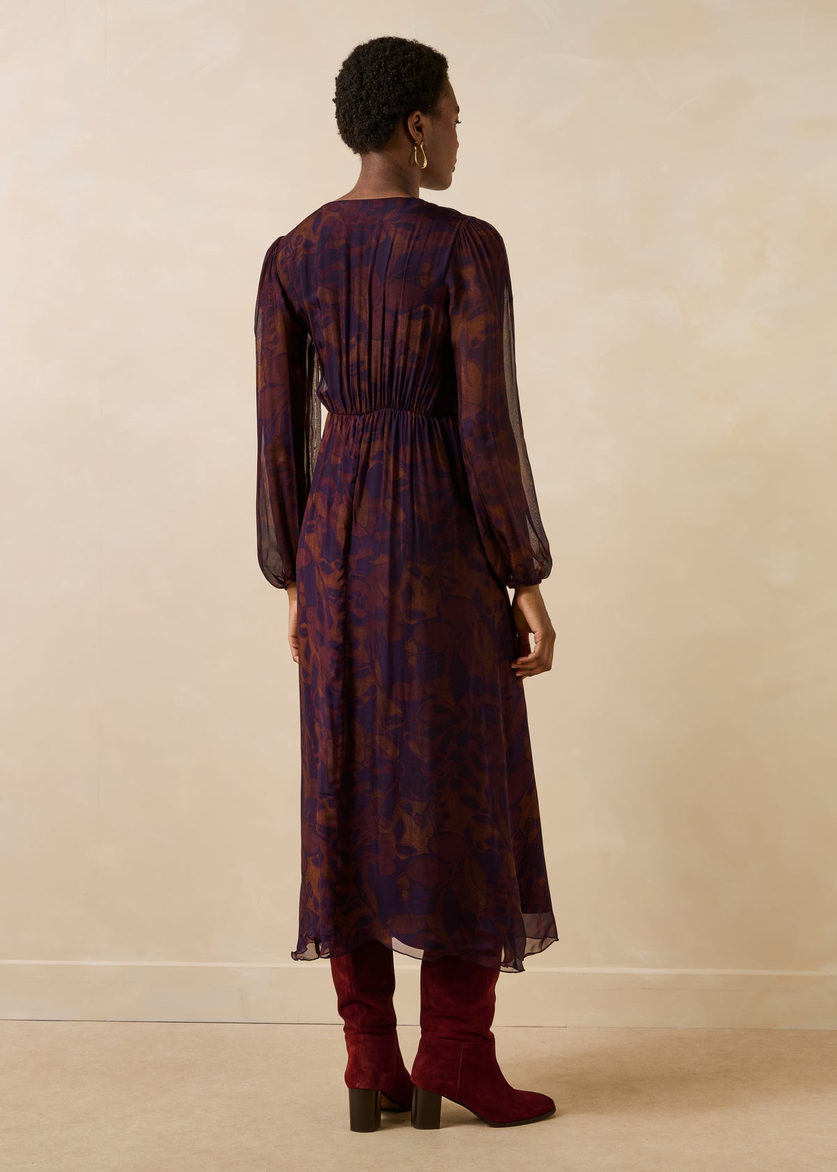 Robe violette - Deesse