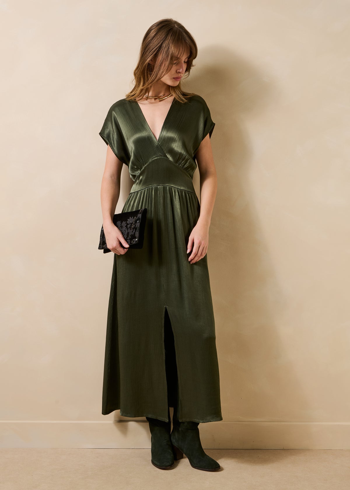 Kleid khaki - Facre