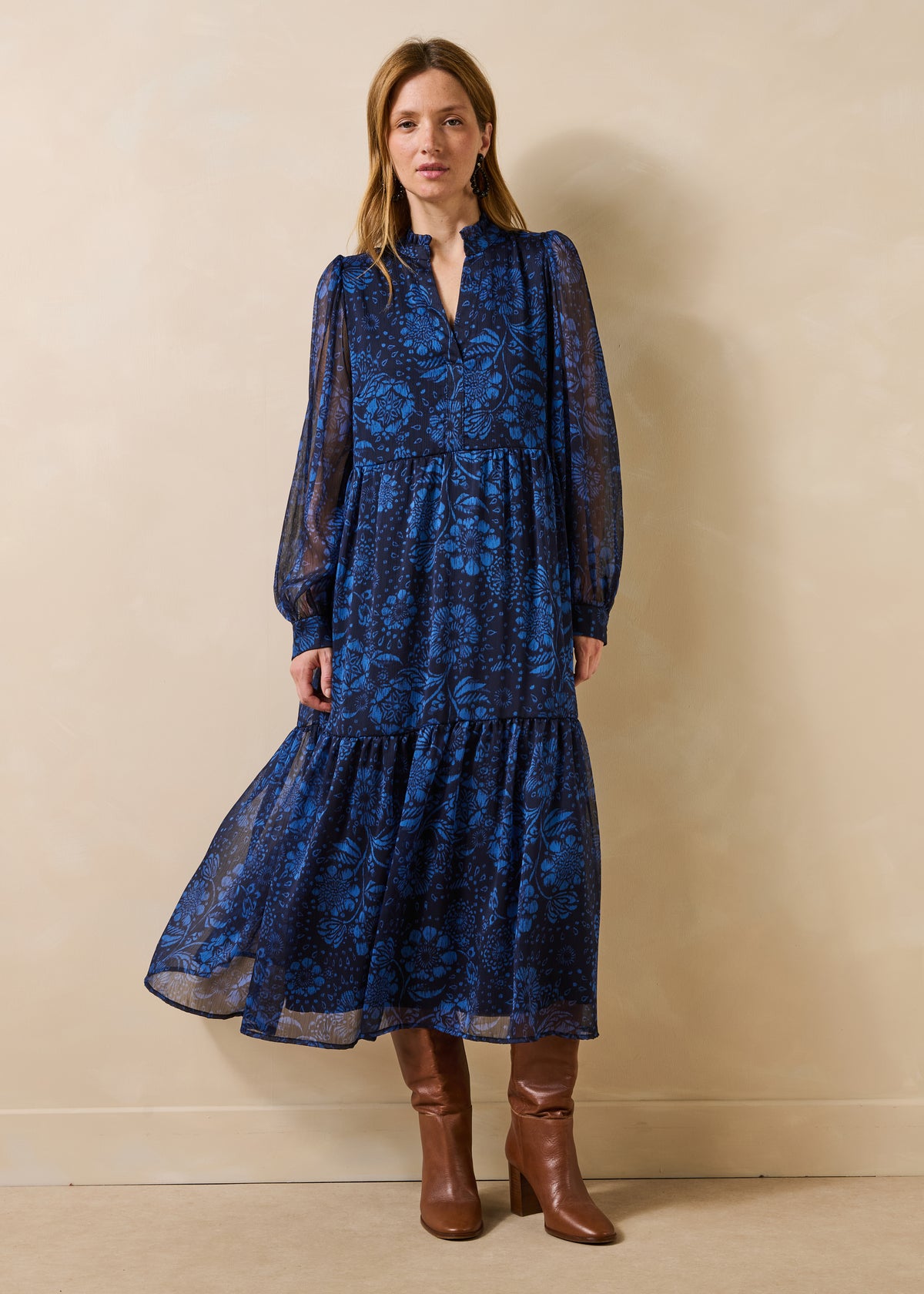 Robe bleue - Gauffre