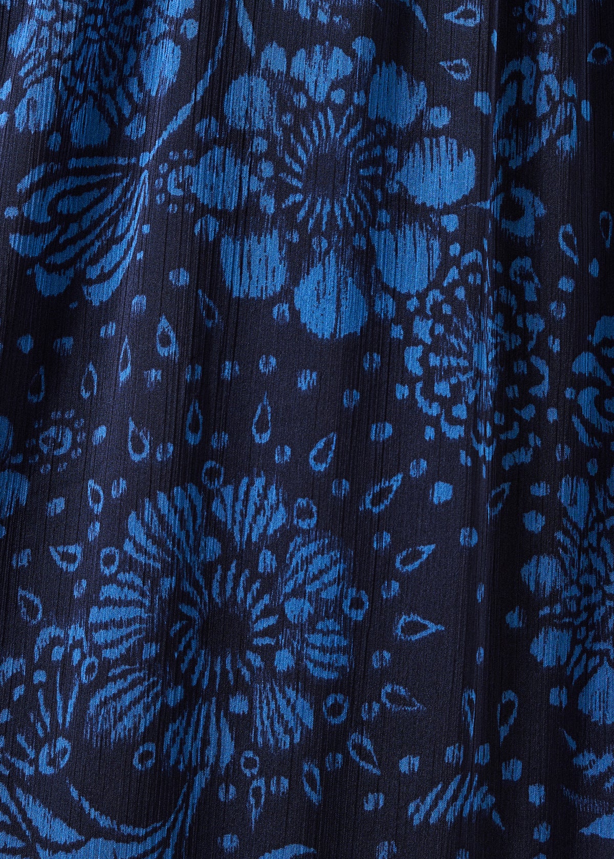 Robe bleue - Gauffre