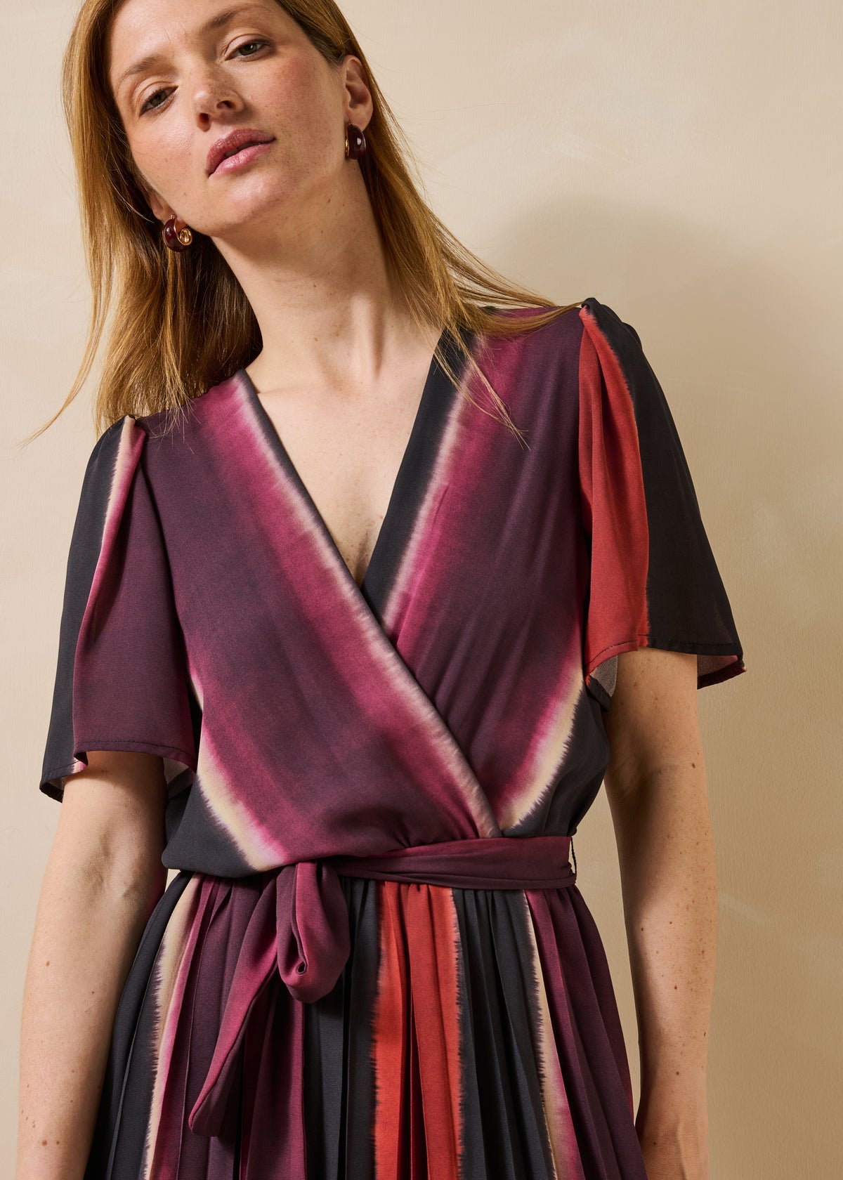Robe violet et rouge - Giara