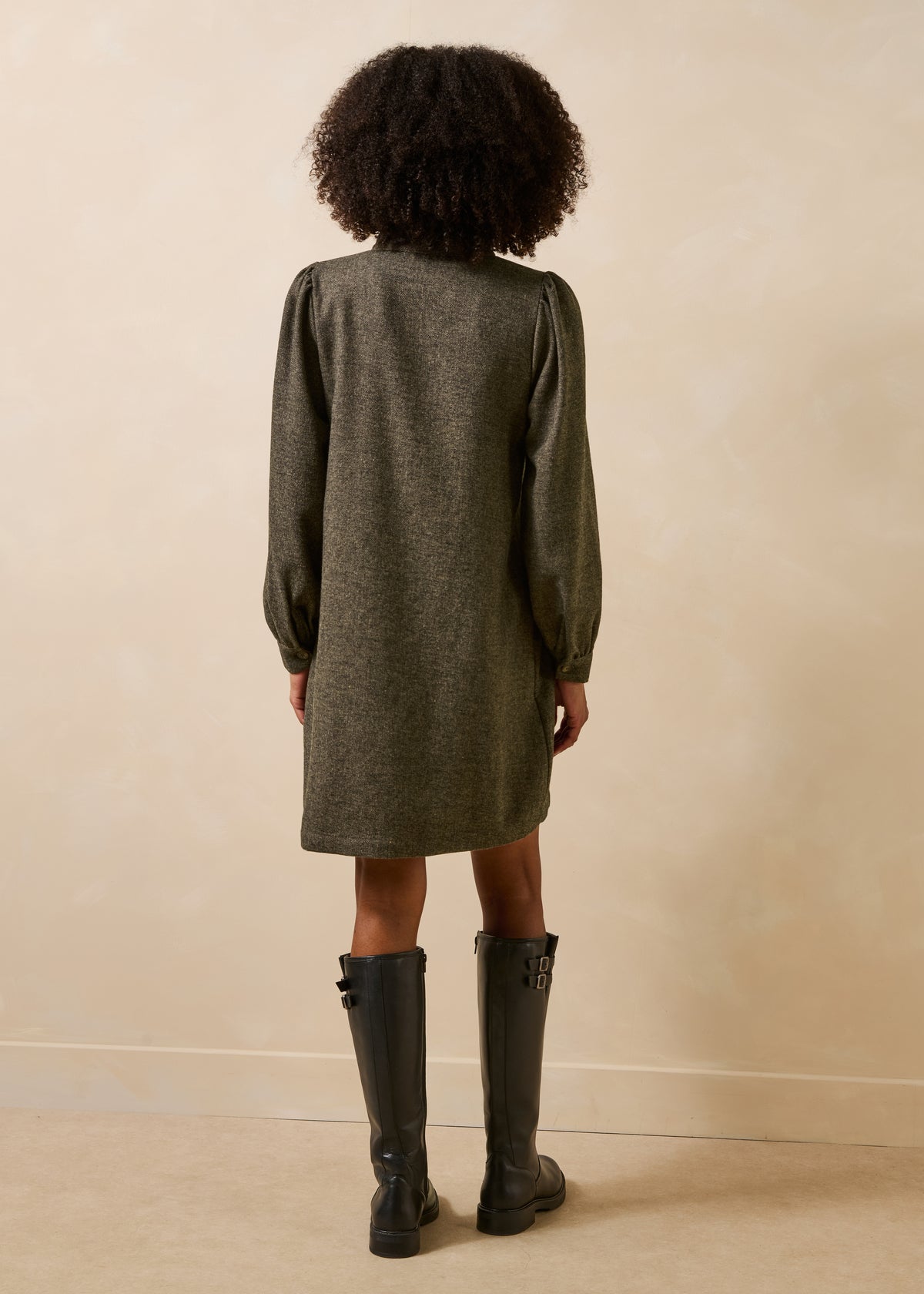 Vestido castanho - Gong
