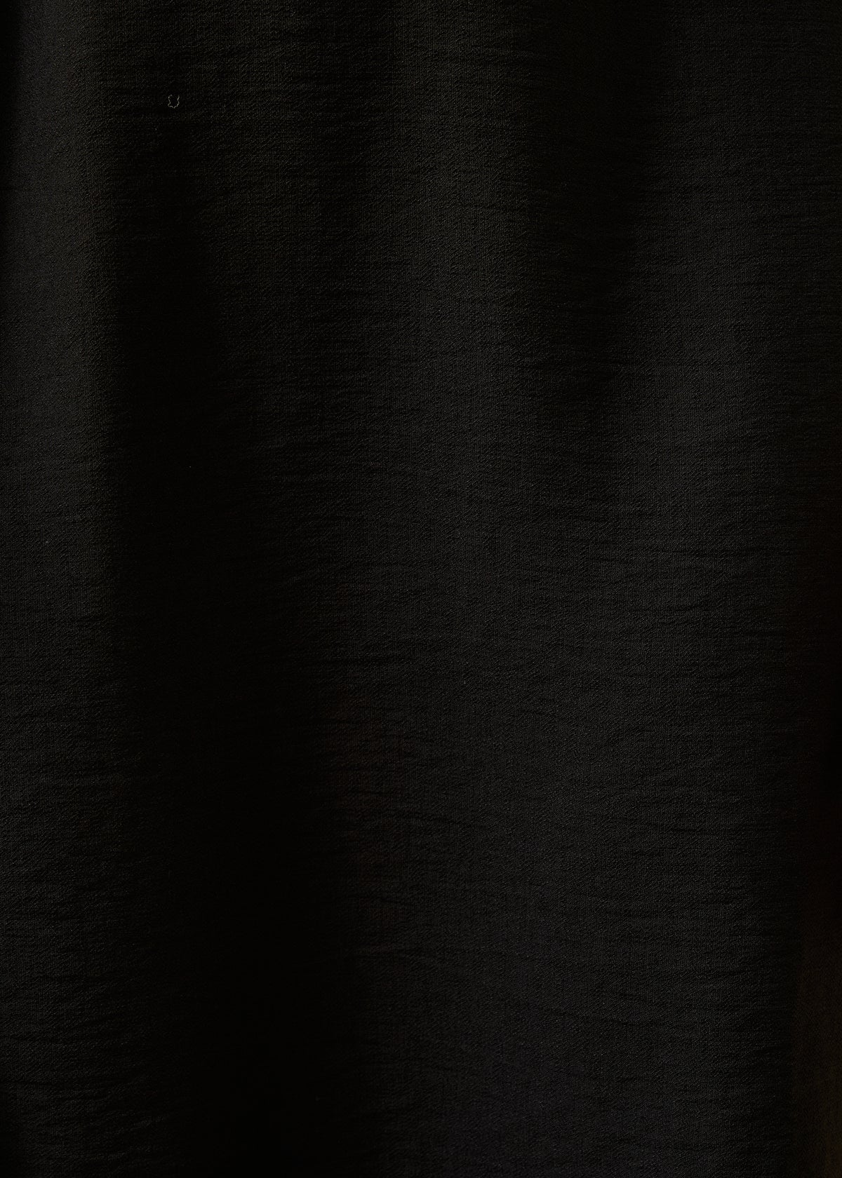 Abito lungo nero maniche lunghe con cintura