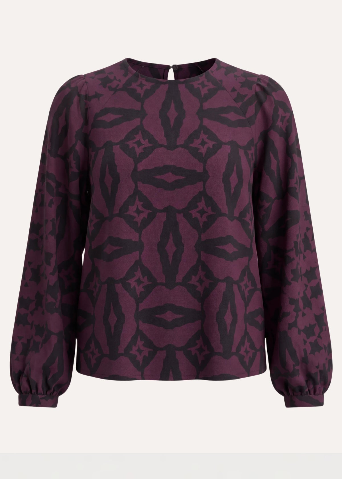 Top preto e roxo - Goplin