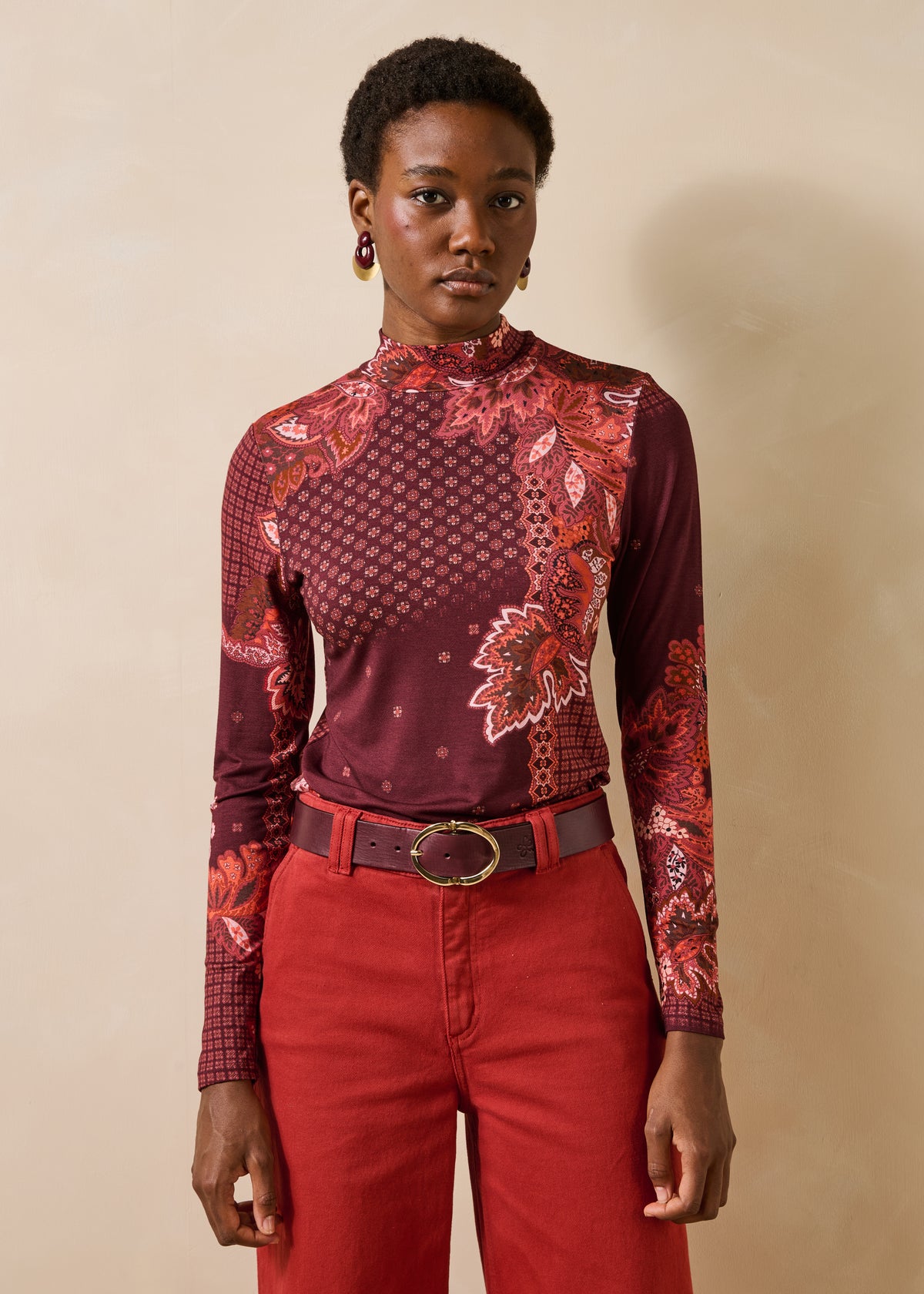 T-shirt rouge - Covola