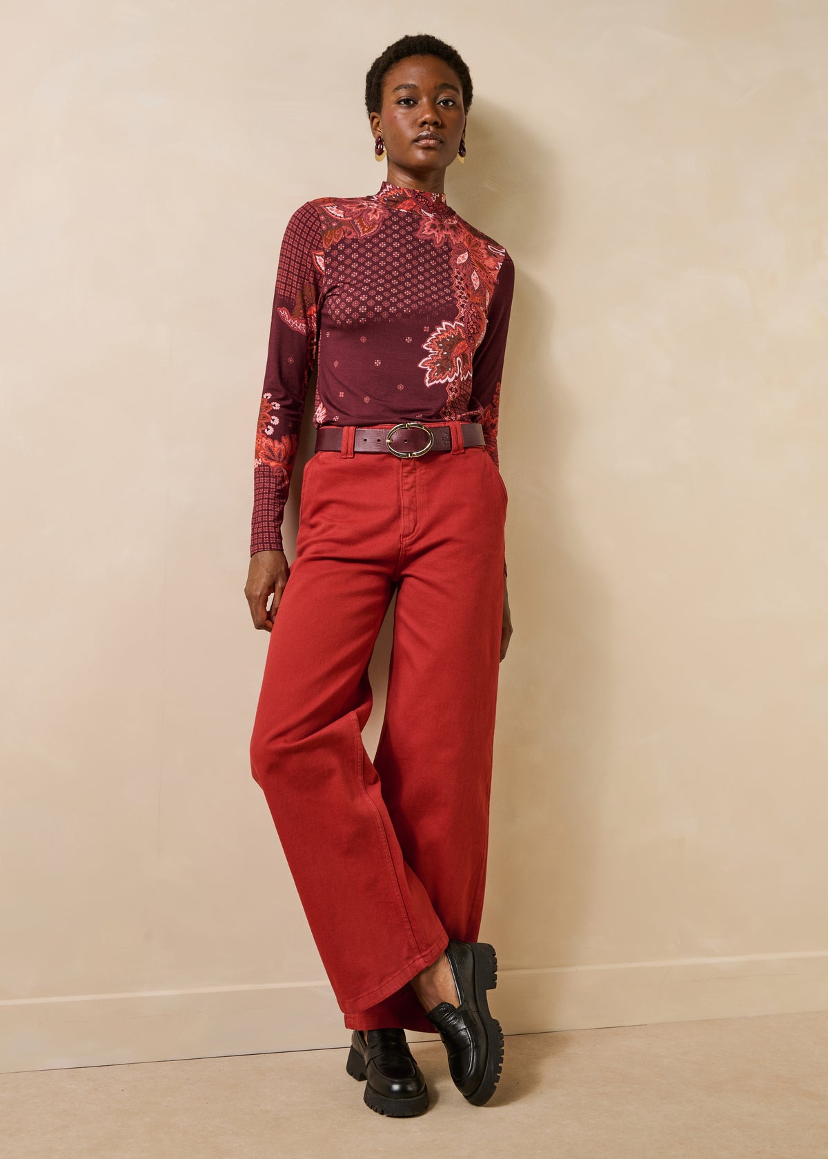 T-shirt rouge - Covola