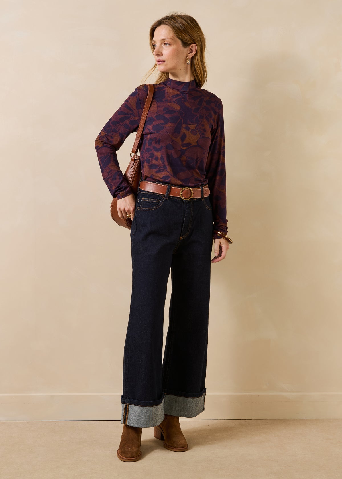 T-shirt violet - Covola