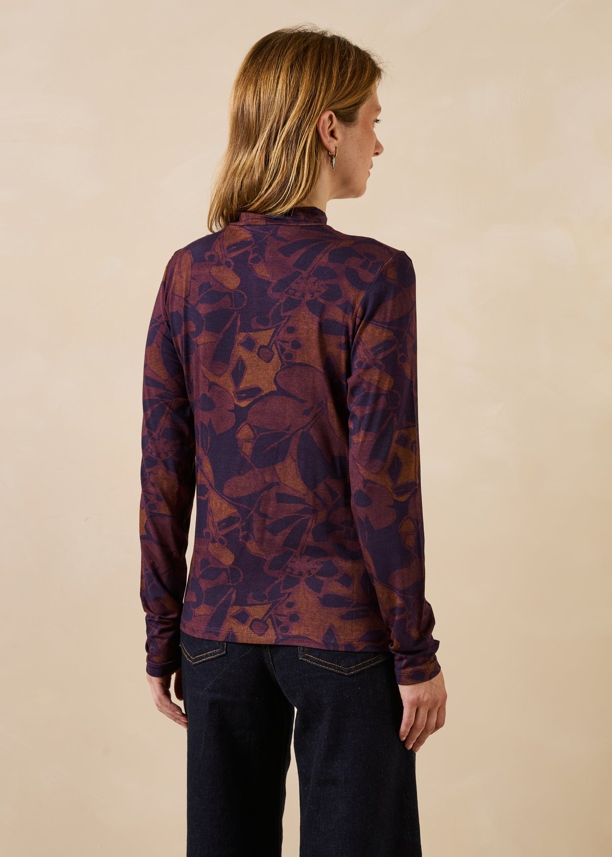 T-shirt violet - Covola