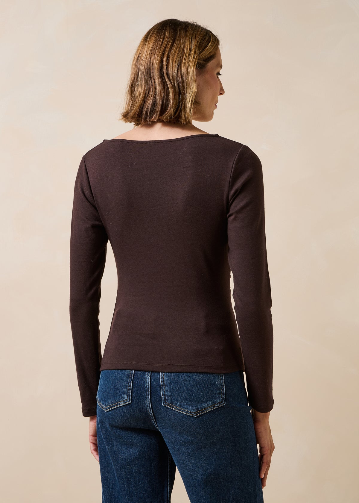 T-shirt marron - Giverny