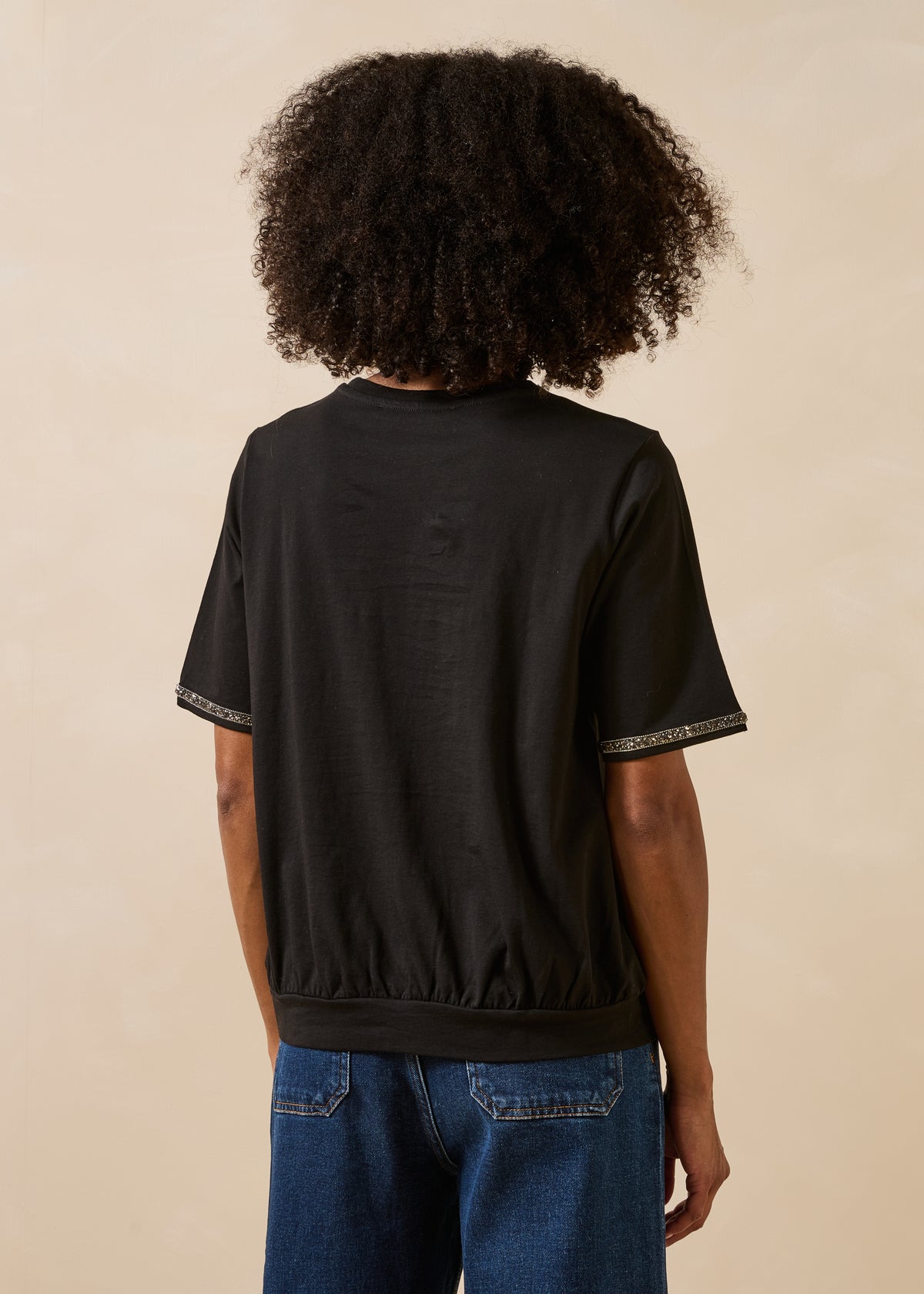 Schwarzes T-Shirt - Goilou