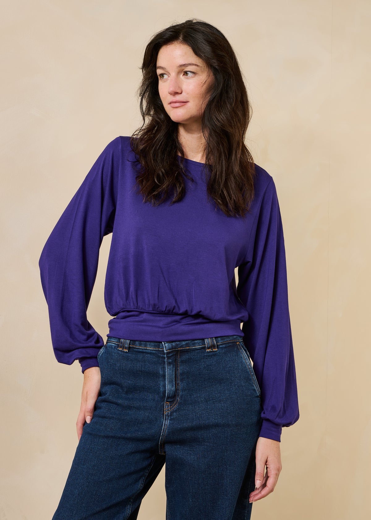 T-shirt violet - Gordon